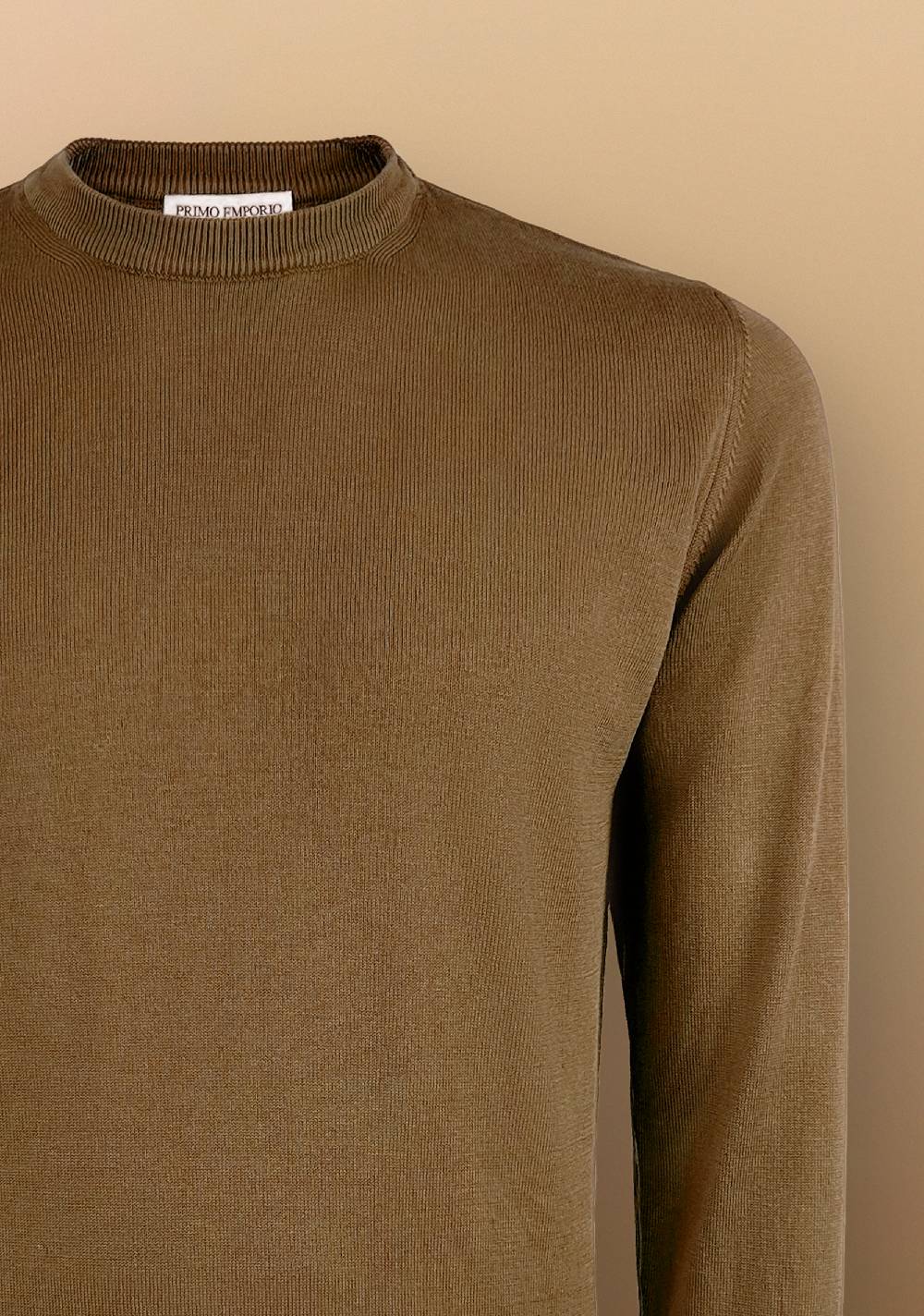 Primo Emporio Maglia filo Giro collo manica Lunga Spedizione Gratuita