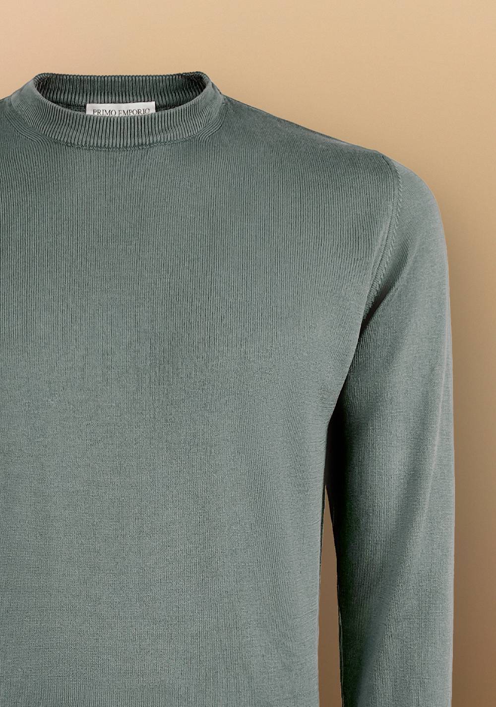 Primo Emporio Maglia filo Giro collo manica Lunga Pezzi Unici