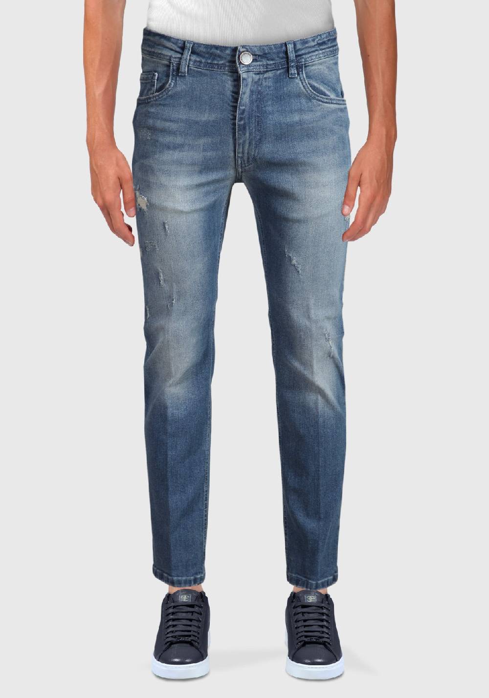 Primo Emporio Jeans regular con rotture lavaggio al Thè In Linea