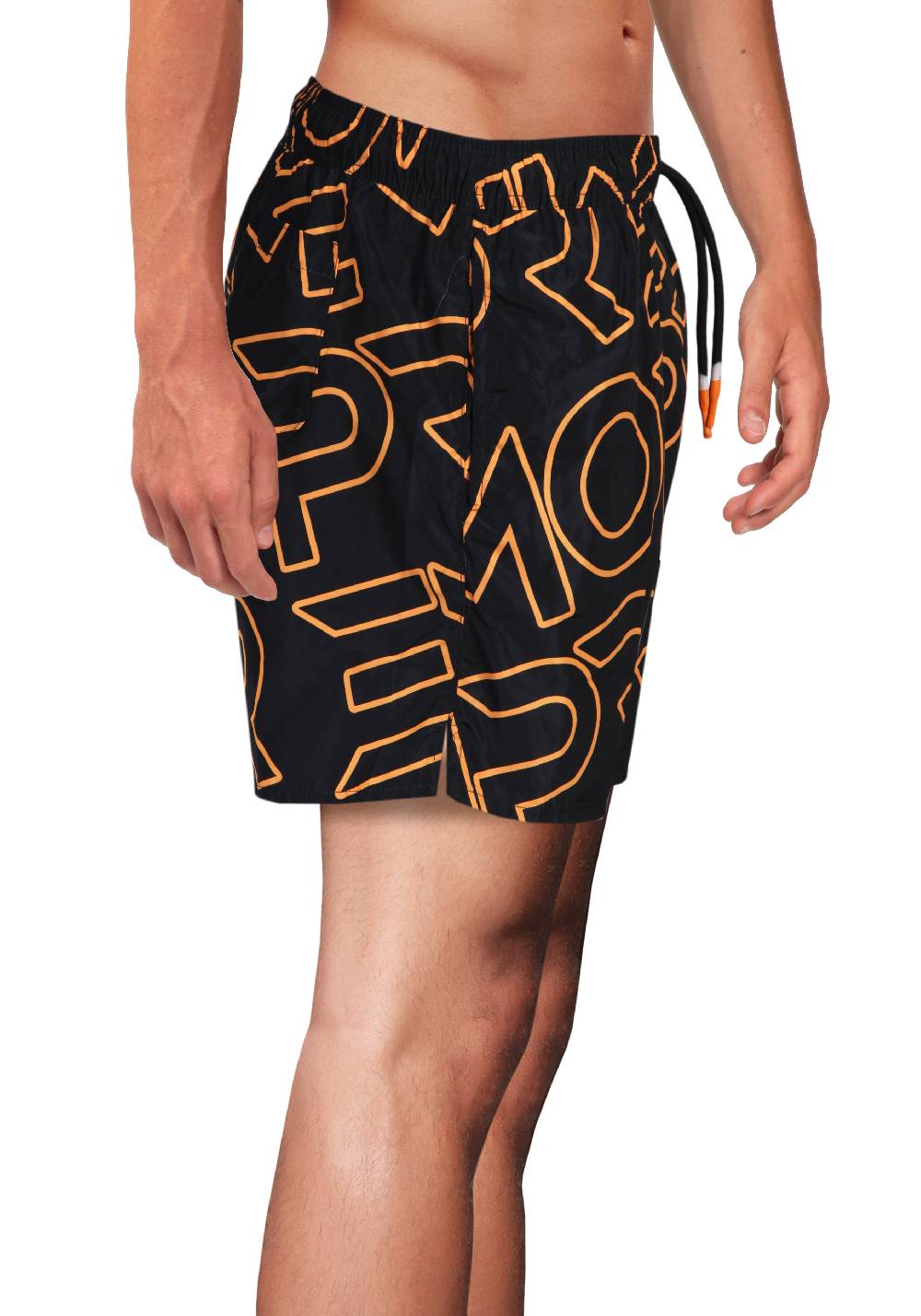 Primo Emporio Costume Boxer con Scritta Primo Emporio - Nero Promozione