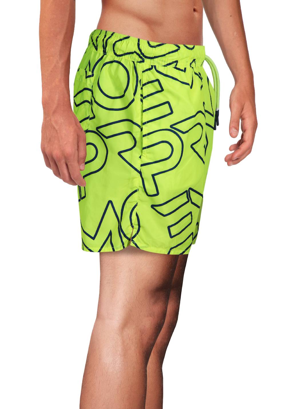Primo Emporio Costume Boxer con Scritta Primo Emporio - Giallo Offerte stagionali