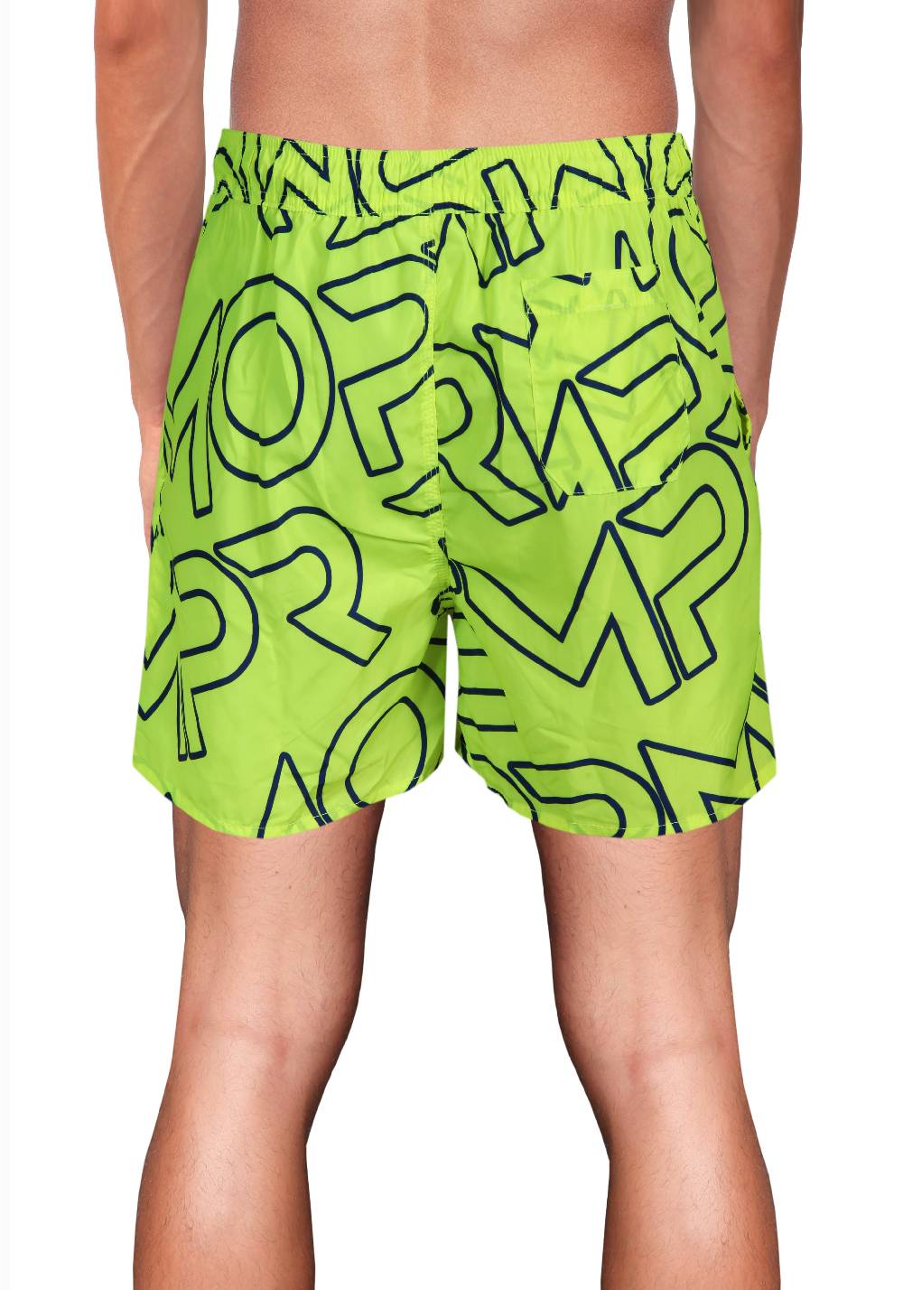 Primo Emporio Costume Boxer con Scritta Primo Emporio - Giallo Offerte stagionali