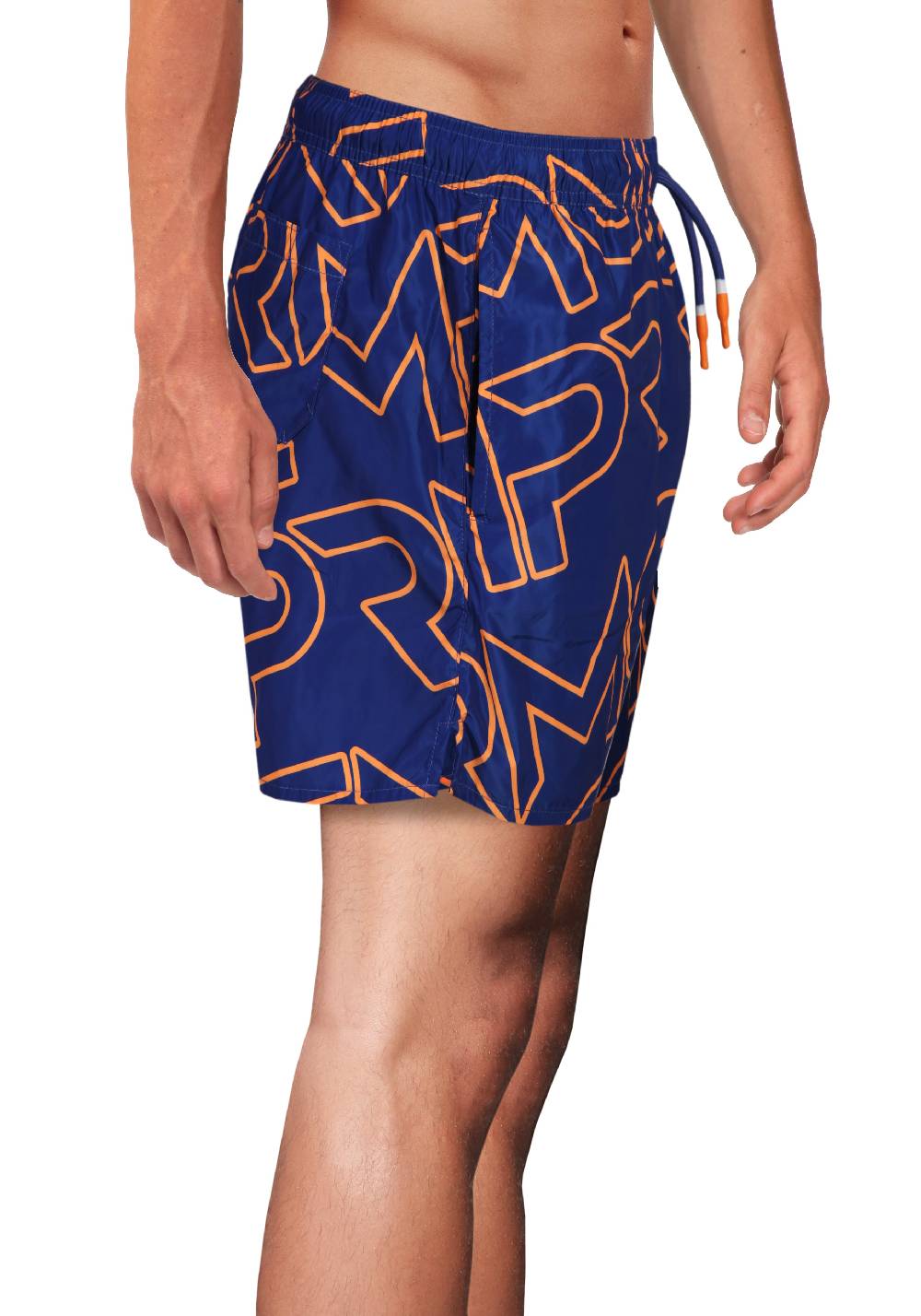 Primo Emporio Costume Boxer con Scritta Primo Emporio - Blue Soddisfazione Garantita