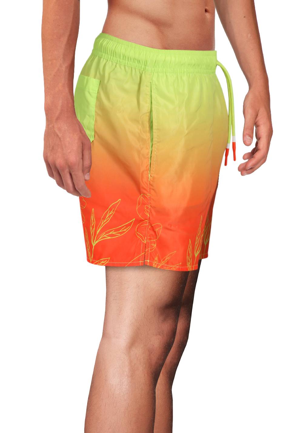Primo Emporio Costume Stampa Digitale Arancio Qualità Garantita