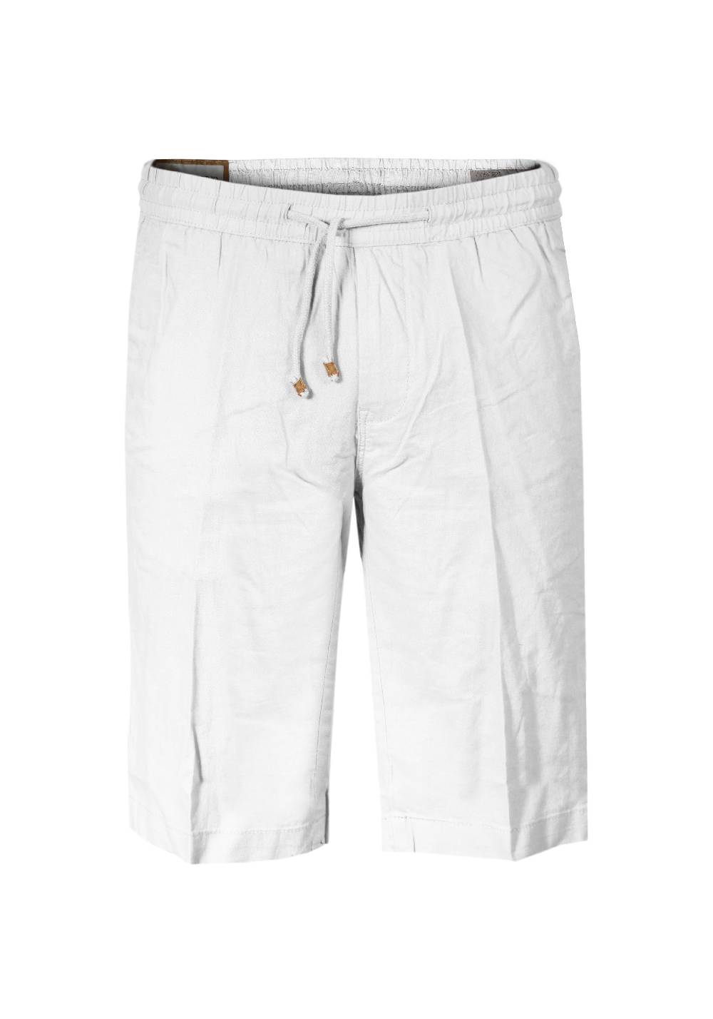 Primo Emporio Bermuda in lino tinta unita con laccio Shopping Online