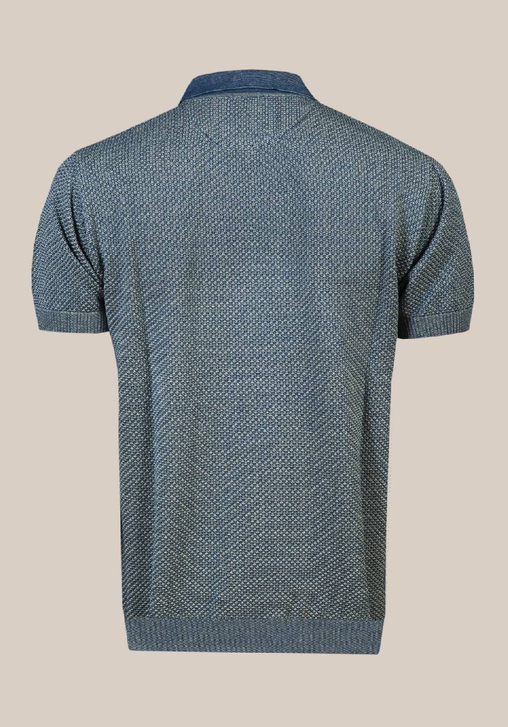 Primo Emporio Polo punto riso con filo a contrasto Sconto