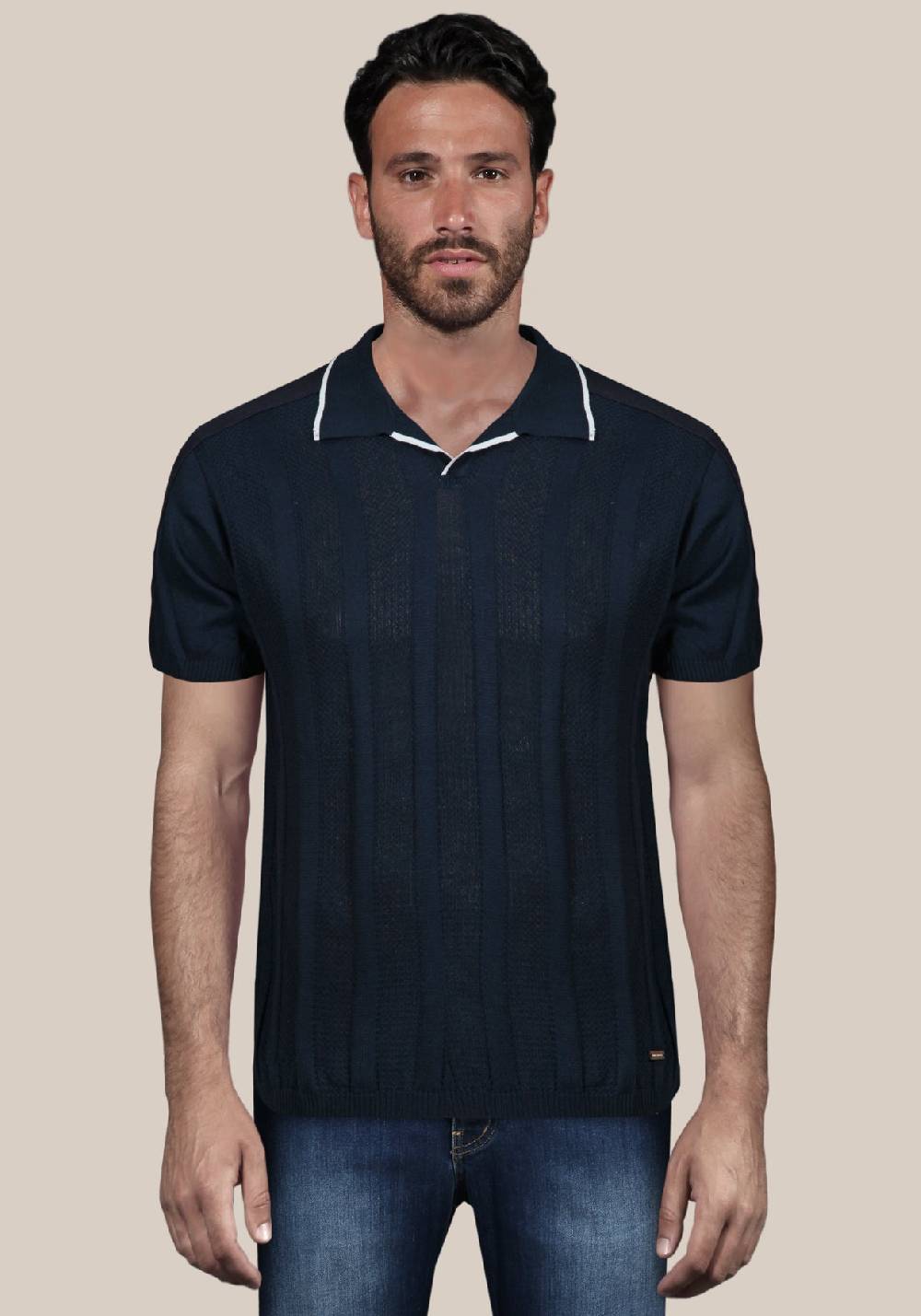 Primo Emporio Polo senza Bottoni in cotone Outlet