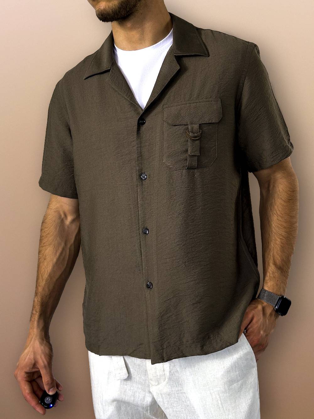 Primo Emporio Camicia mezza manica con taschino Saldi