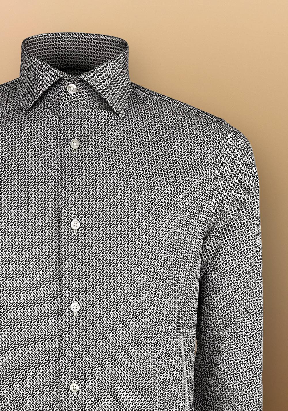 Primo Emporio Camicia in Cotone con microfantasia In Saldo