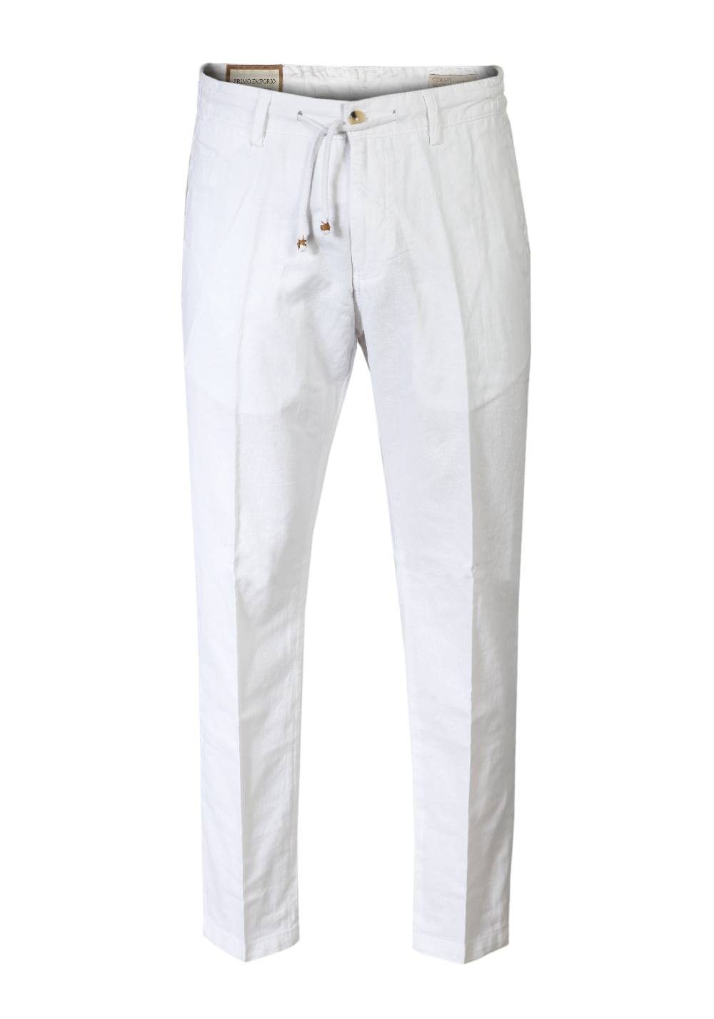 Primo Emporio Pantalone con Laccio e Bottoni - Bianco Italy