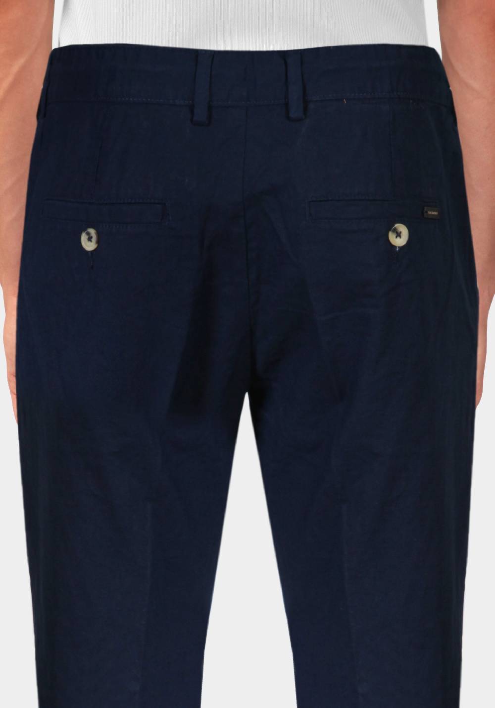 Primo Emporio Pantalone con Laccio e Bottoni - Blue Italia