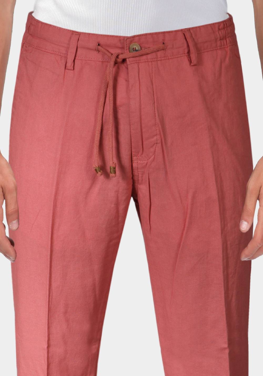 Primo Emporio Pantalone con Laccio e Bottoni - Mattone 2025