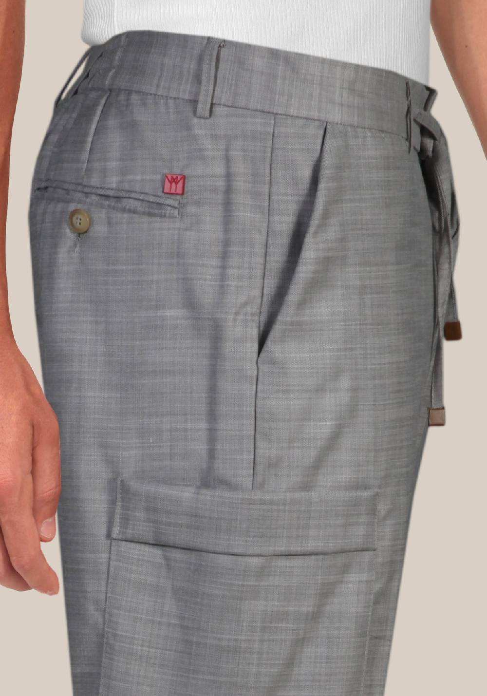 Primo Emporio Pantalone cotone con tascone laterale Qualità