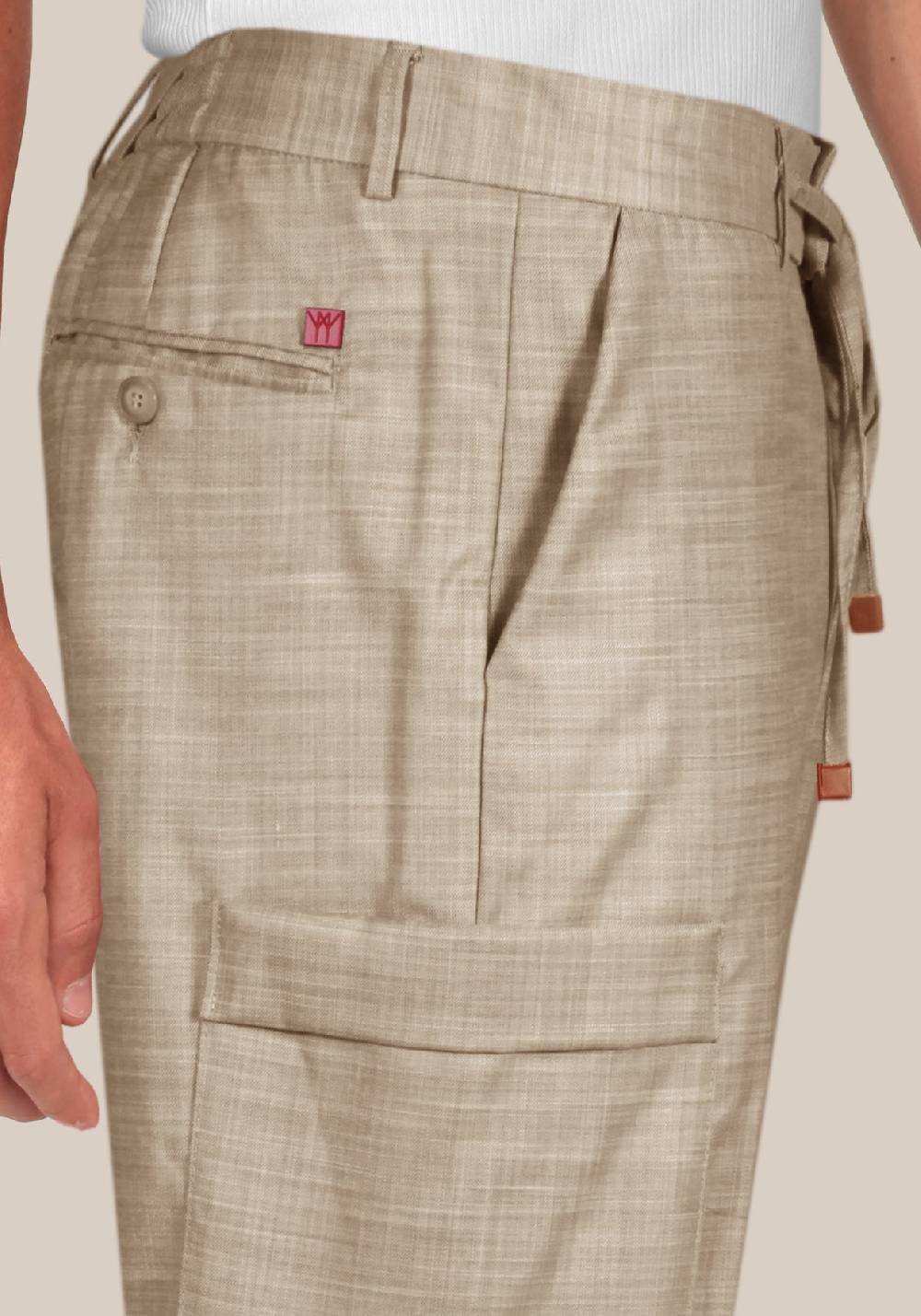 Primo Emporio Pantalone cotone con tascone laterale