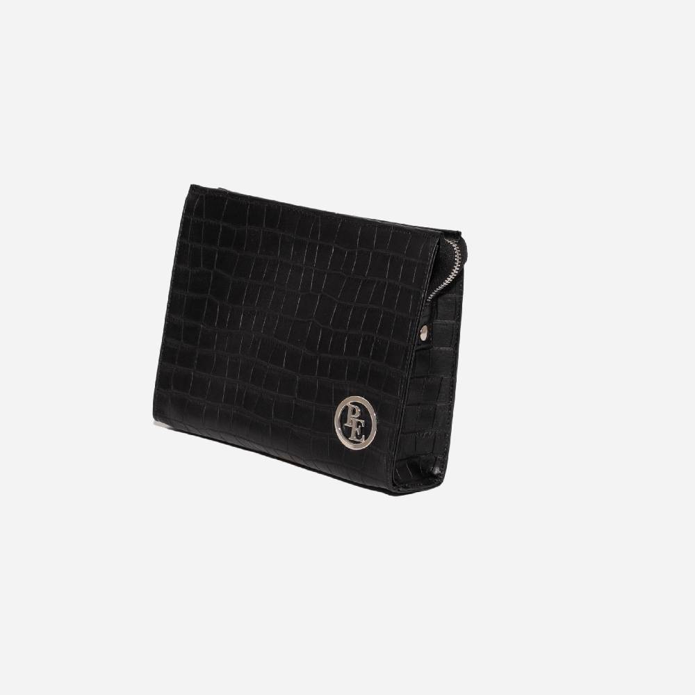 Primo Emporio Pochette Rigida in Pelle Coccodrillo