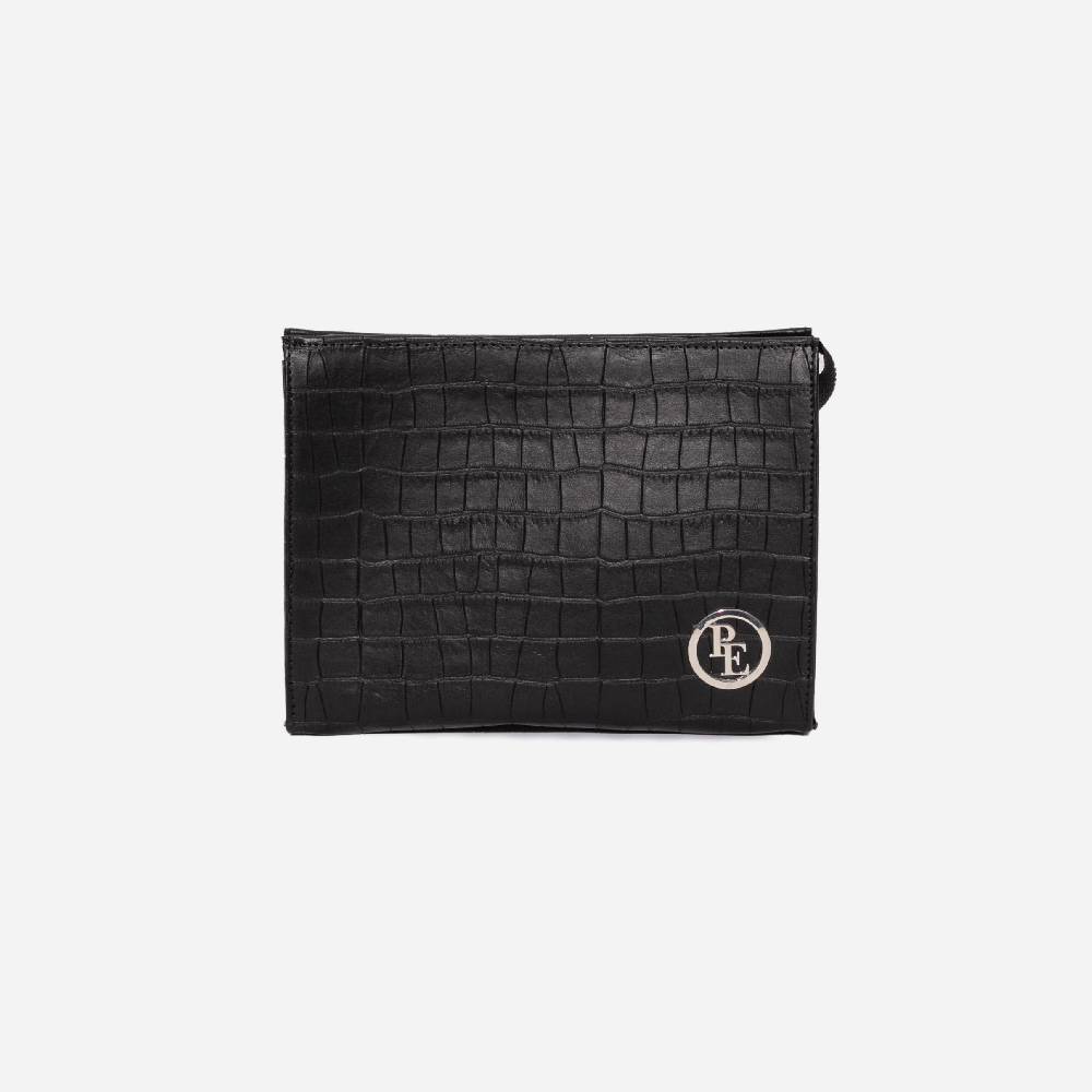 Primo Emporio Pochette Rigida in Pelle Coccodrillo Hotsell