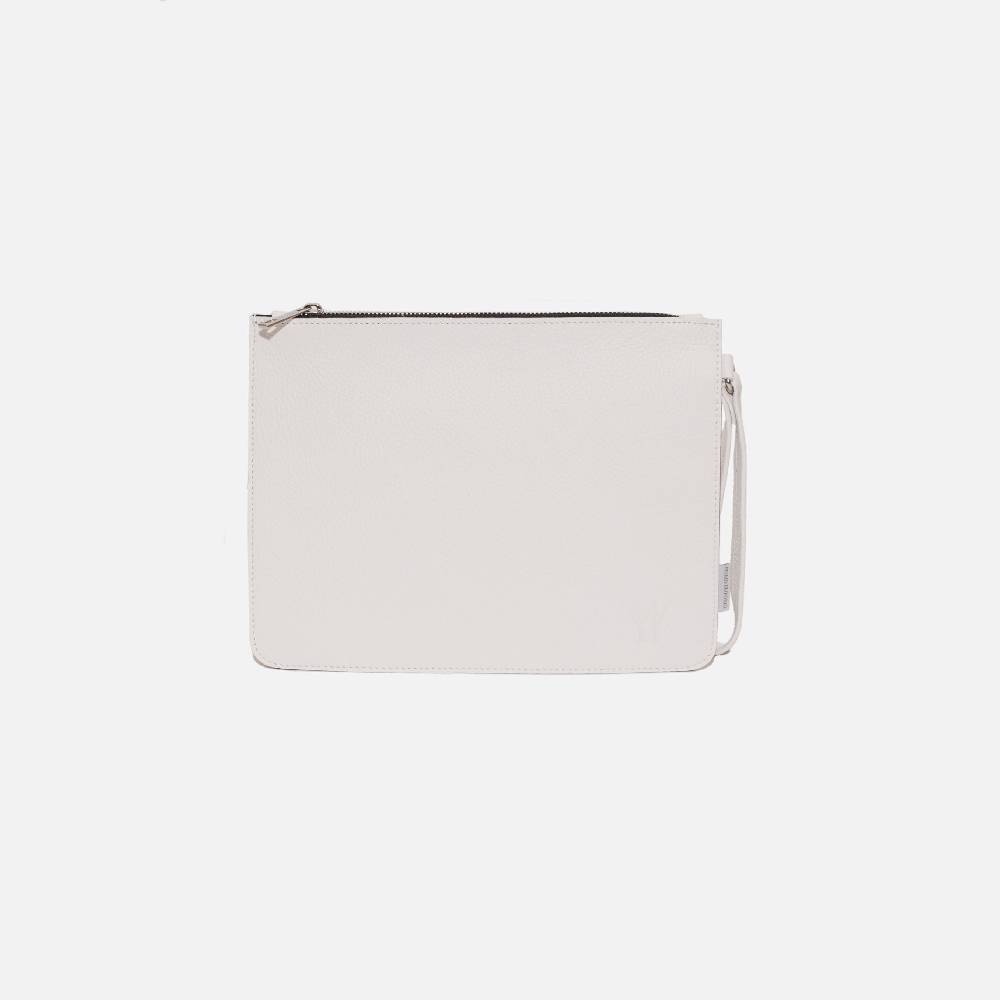 Primo Emporio Pochette Rigida in Pelle Logo Inciso Vendita Economica