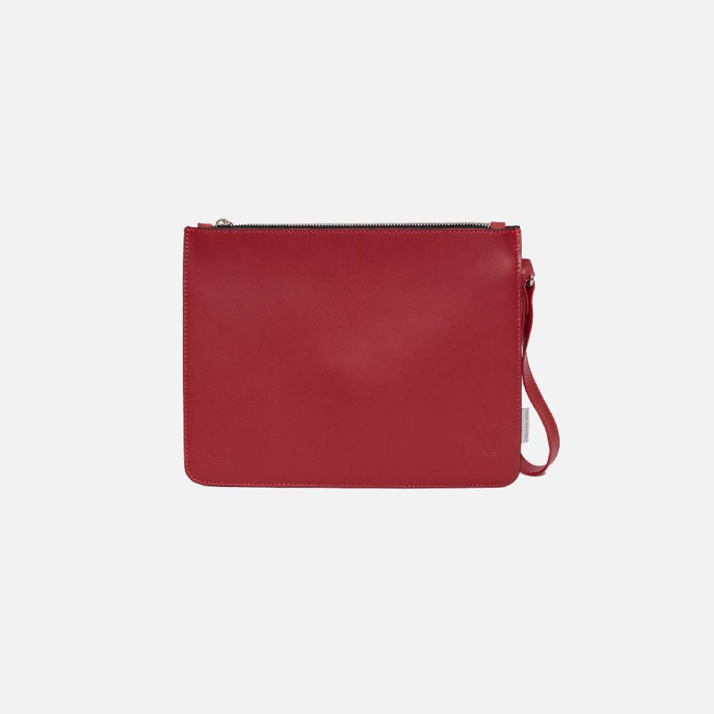 Primo Emporio Pochette Rigida in Pelle Logo Inciso I Più Venduti