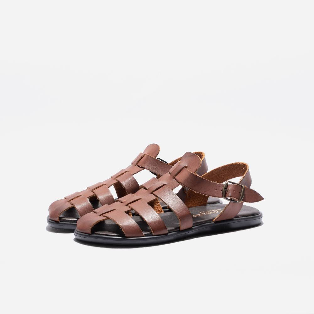 Primo Emporio Sandalo modello ragno con cinturino tallone
