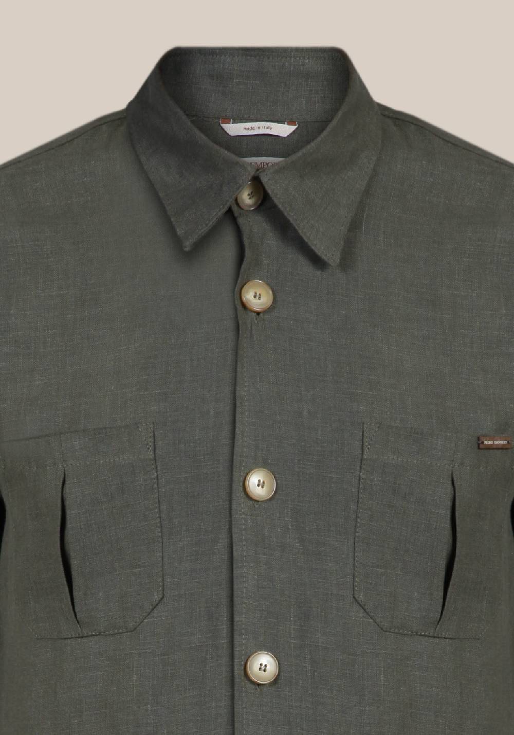 Primo Emporio Giacca Camicia in Lino Novità
