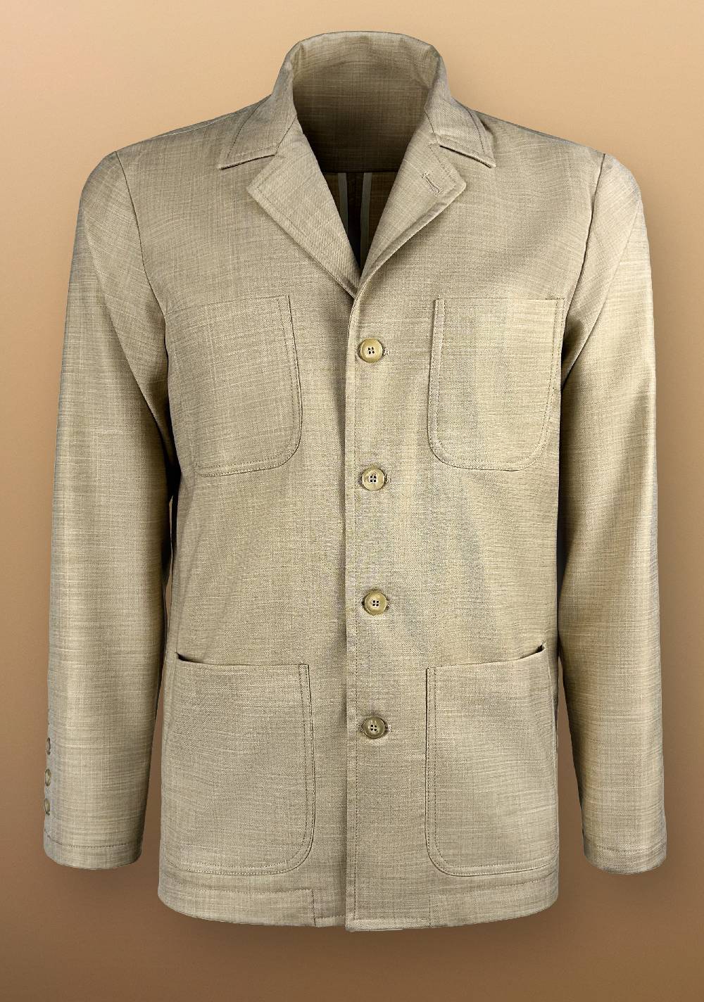 Primo Emporio Giacca camicia con Tasche a Toppe Outlet