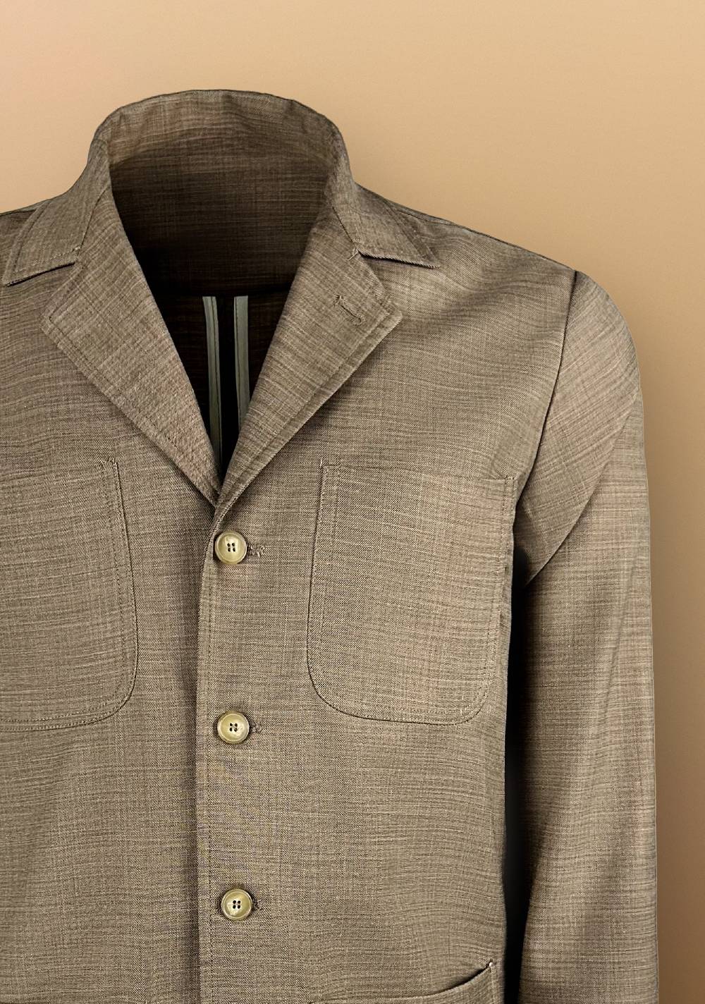 Primo Emporio Giacca camicia con Tasche a Toppe In Vendita