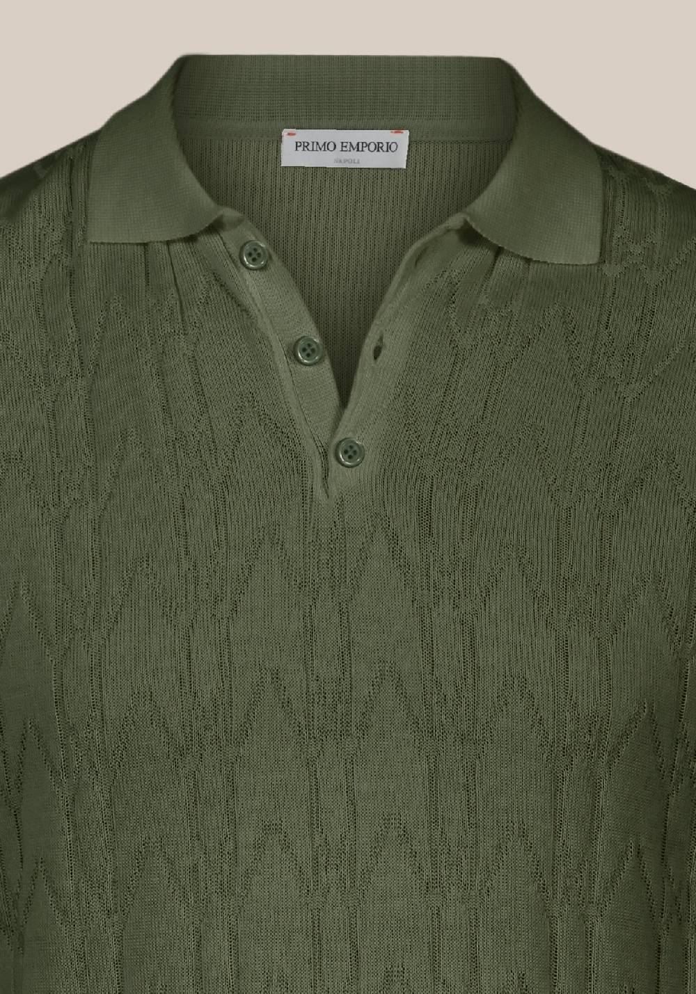 Primo Emporio Polo in cotone grammatura logo Saldi