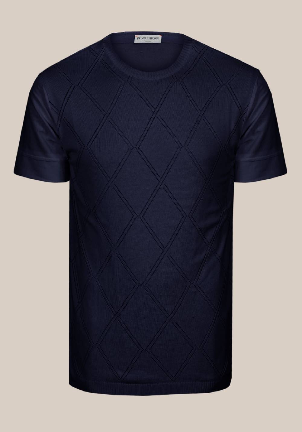 Primo Emporio Maglia giro collo con rombi Vendite Flash