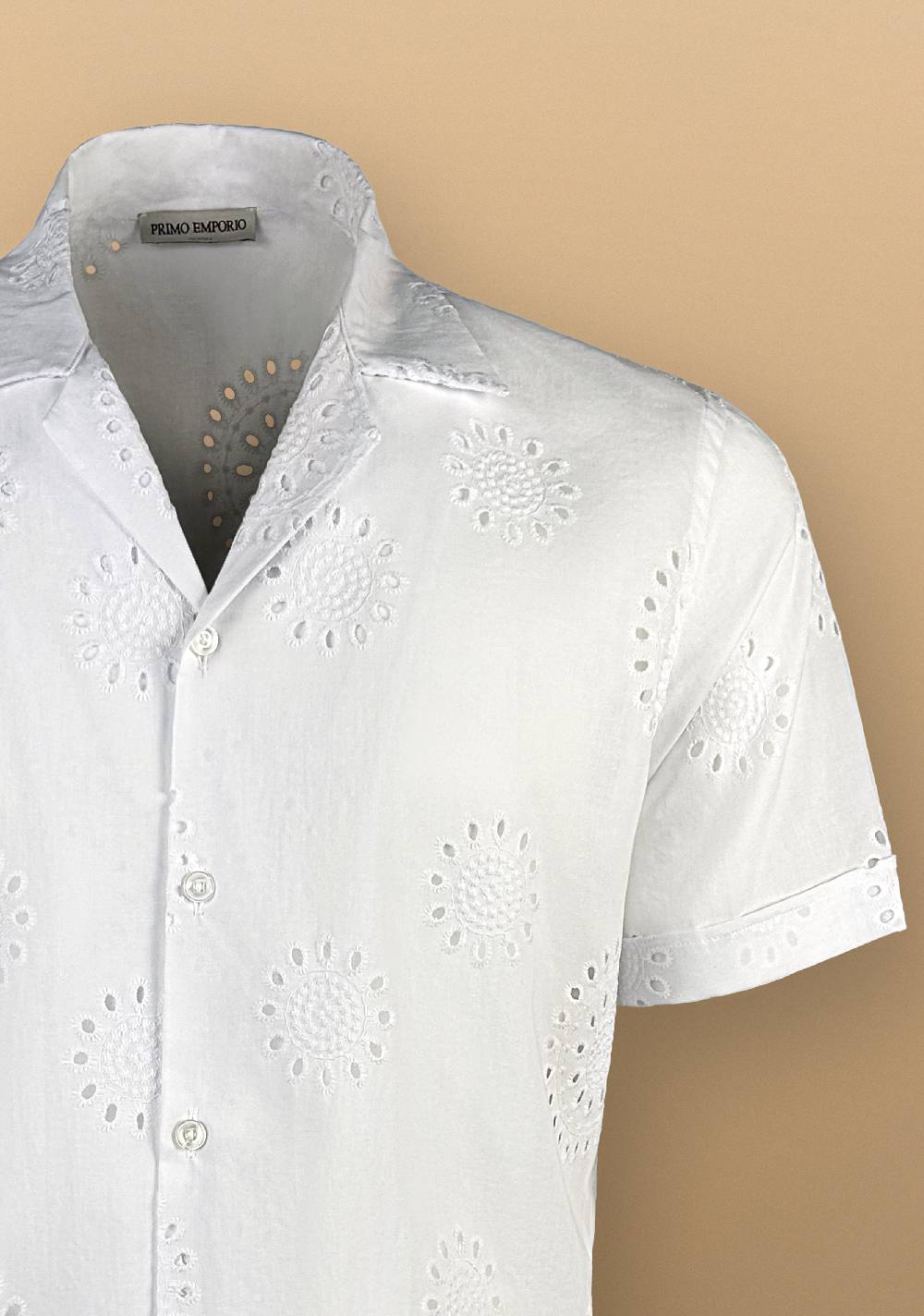 Primo Emporio Camicia mezza manica cotone sangallo 2025