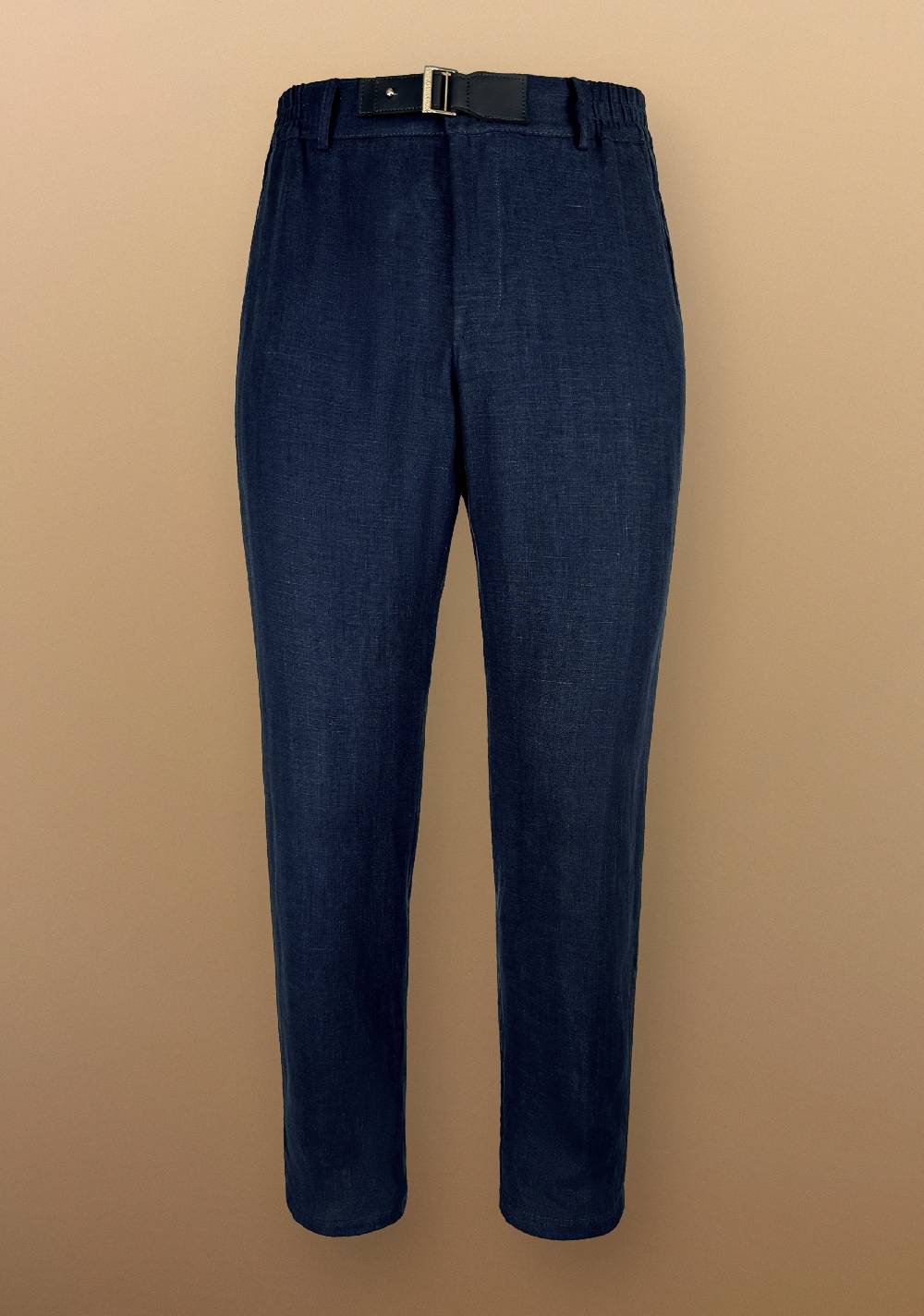 Primo Emporio Pantalone in Lino con cinturino in Ecopelle Consegna Veloce