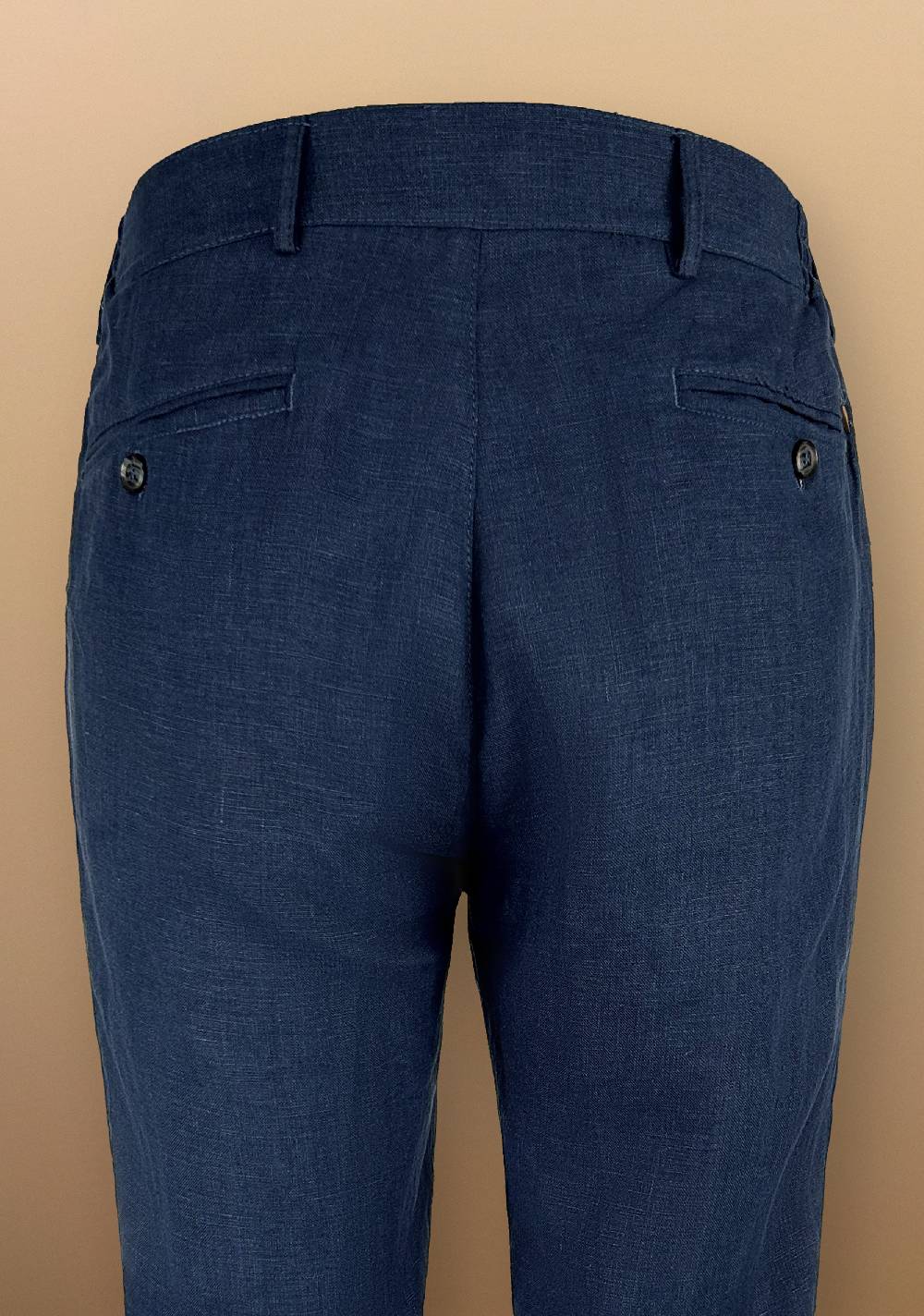 Primo Emporio Pantalone in Lino con cinturino in Ecopelle Consegna Veloce