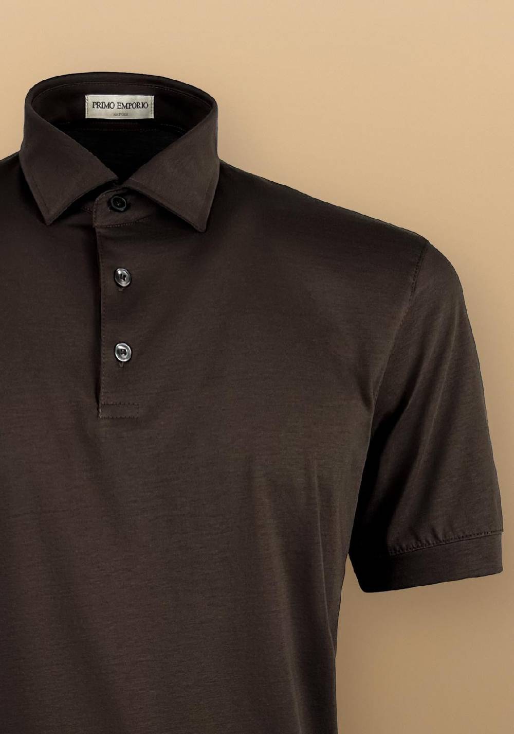 Primo Emporio Polo Filo di scozia tre bottoni Sottocosto