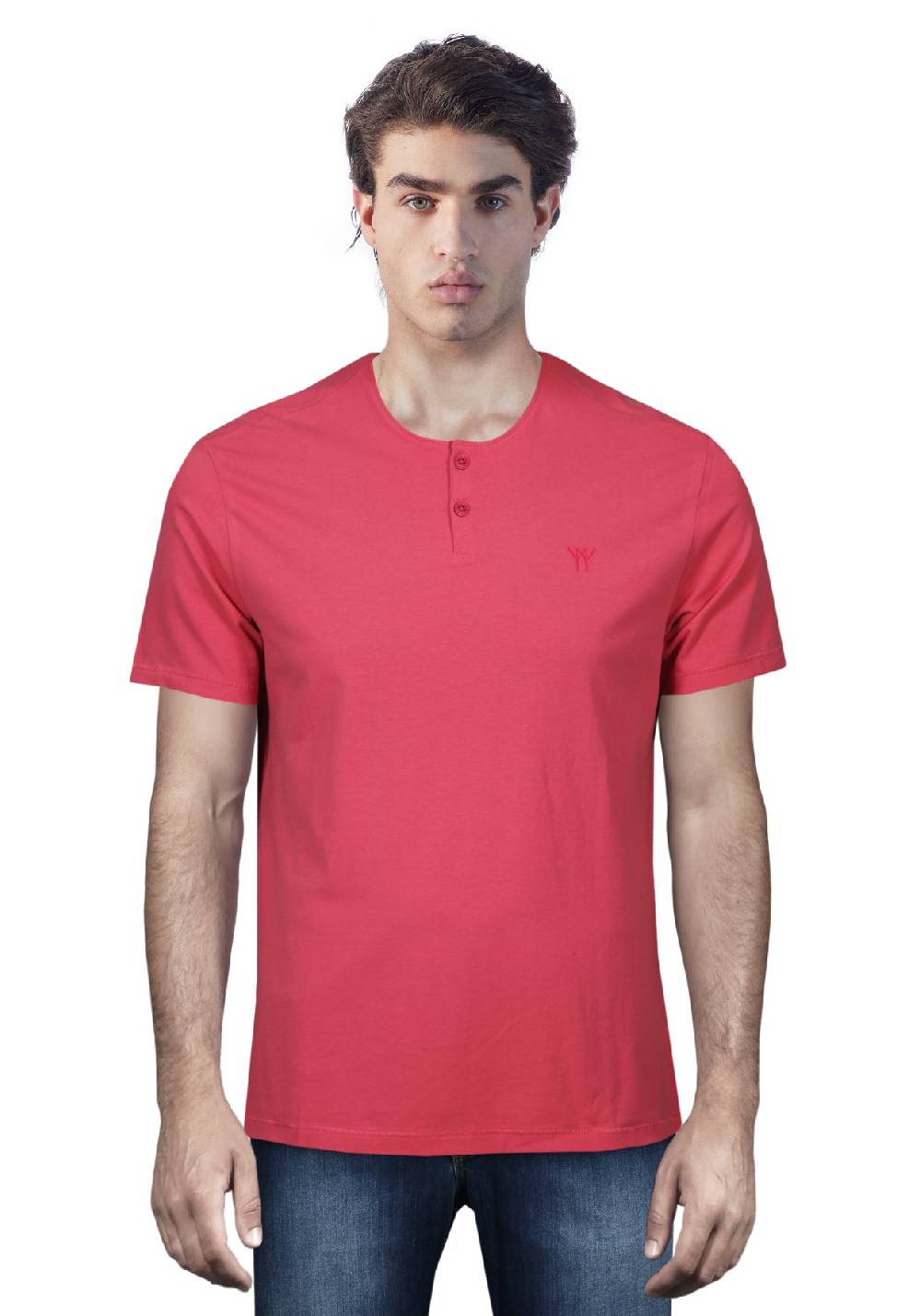 Primo Emporio T-shirt mezza manica con Bottoni Sconto