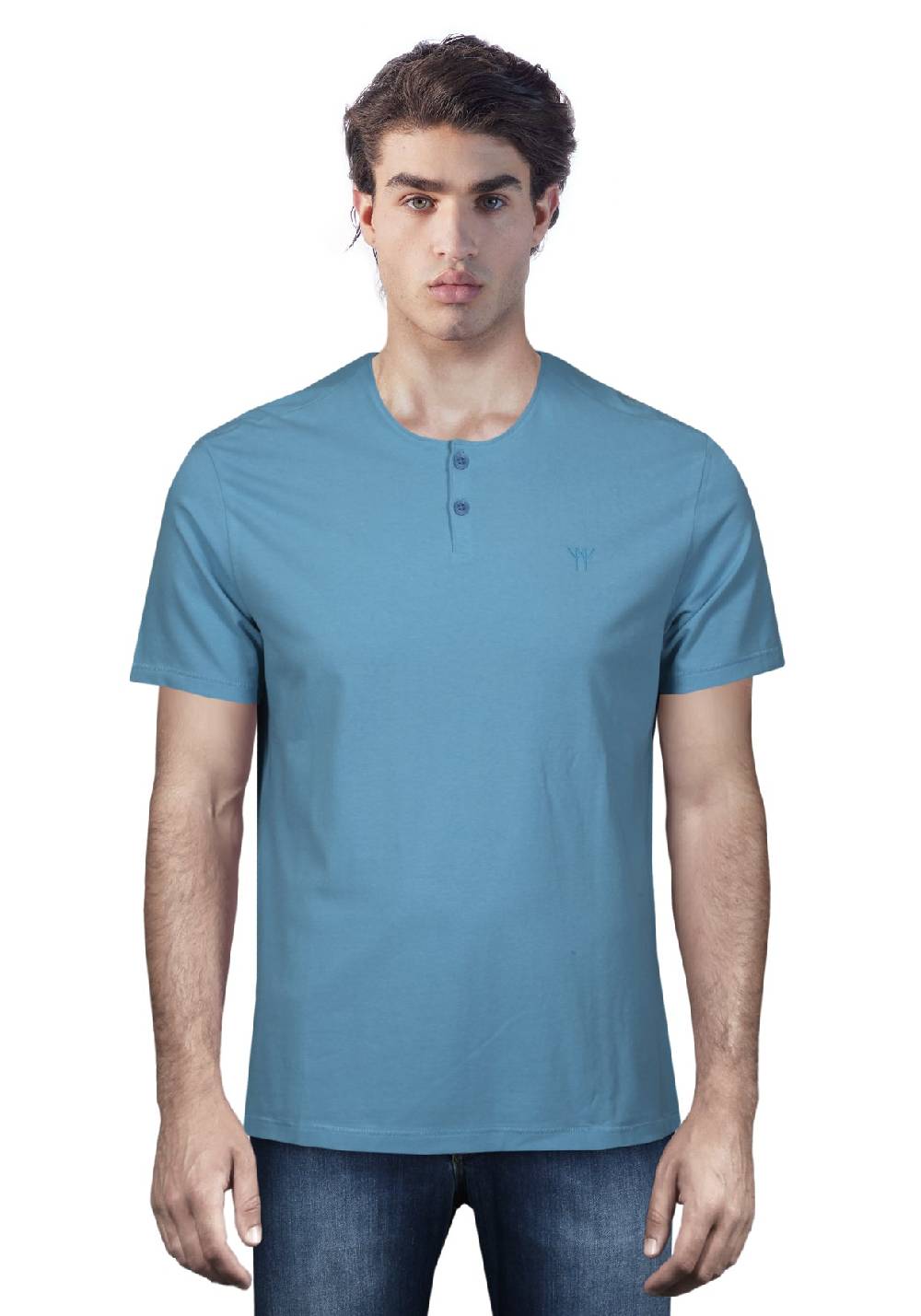 Primo Emporio T-shirt mezza manica con Bottoni Offerta