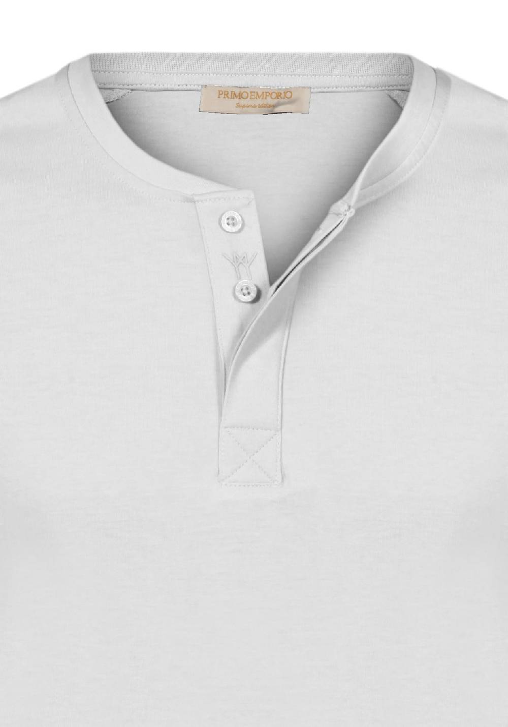 Primo Emporio T-shirt mezza manica con bottoni coperti Saldi