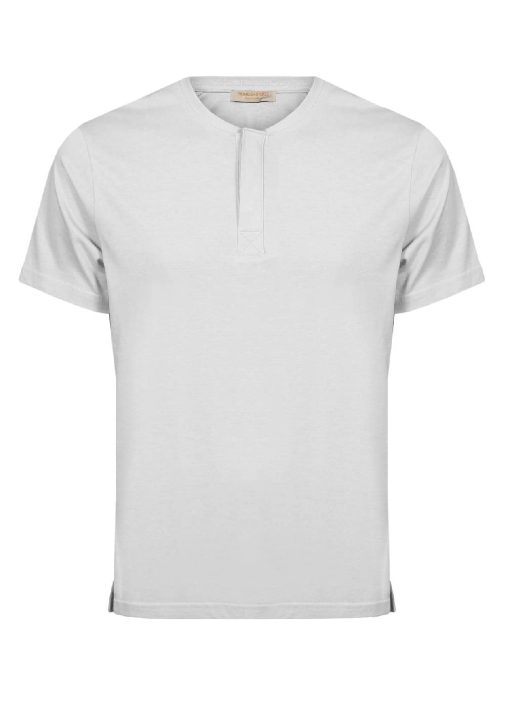 Primo Emporio T-shirt mezza manica con bottoni coperti Saldi