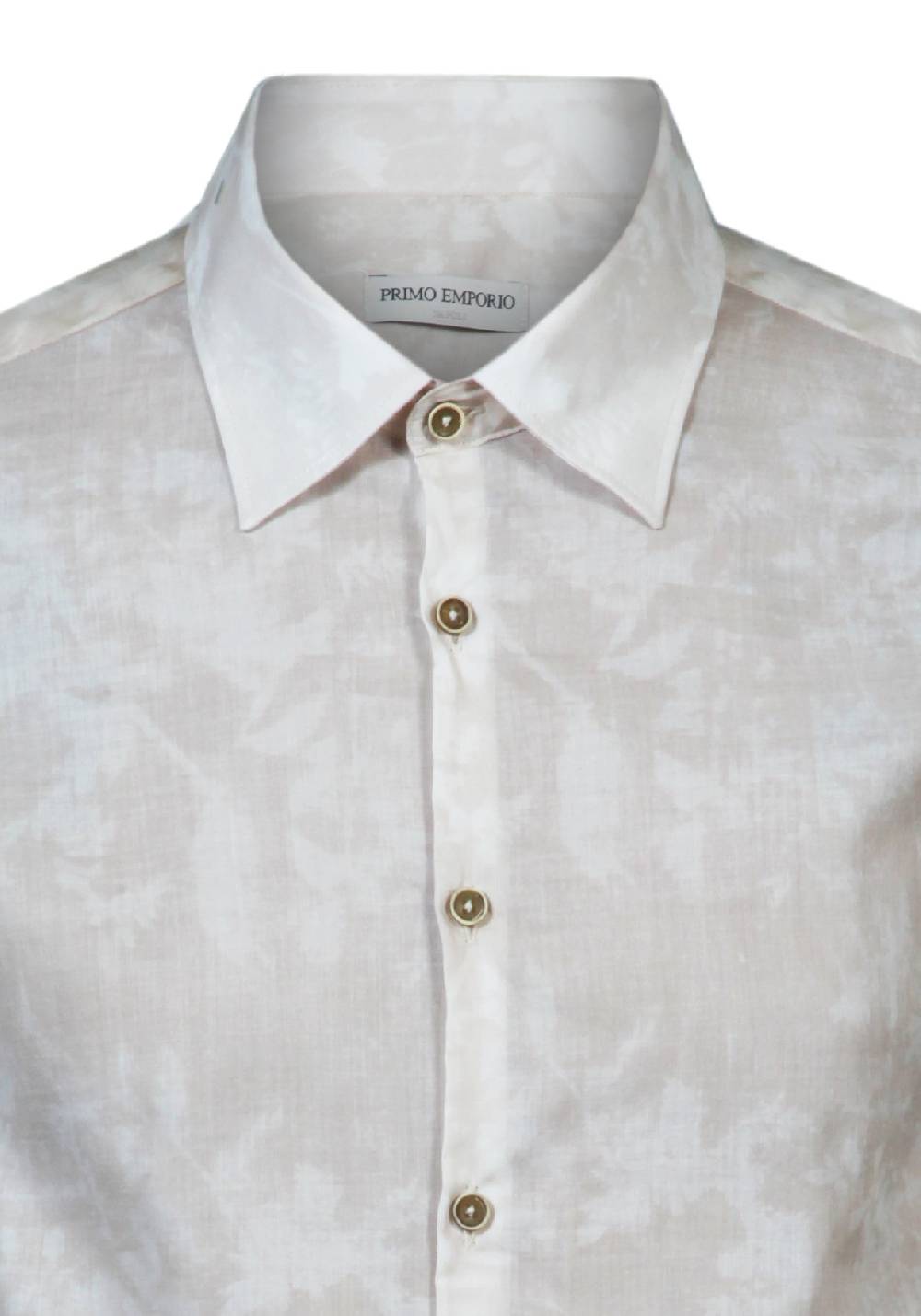 Primo Emporio Camicia in Cotone Fantasia astratta In Saldo