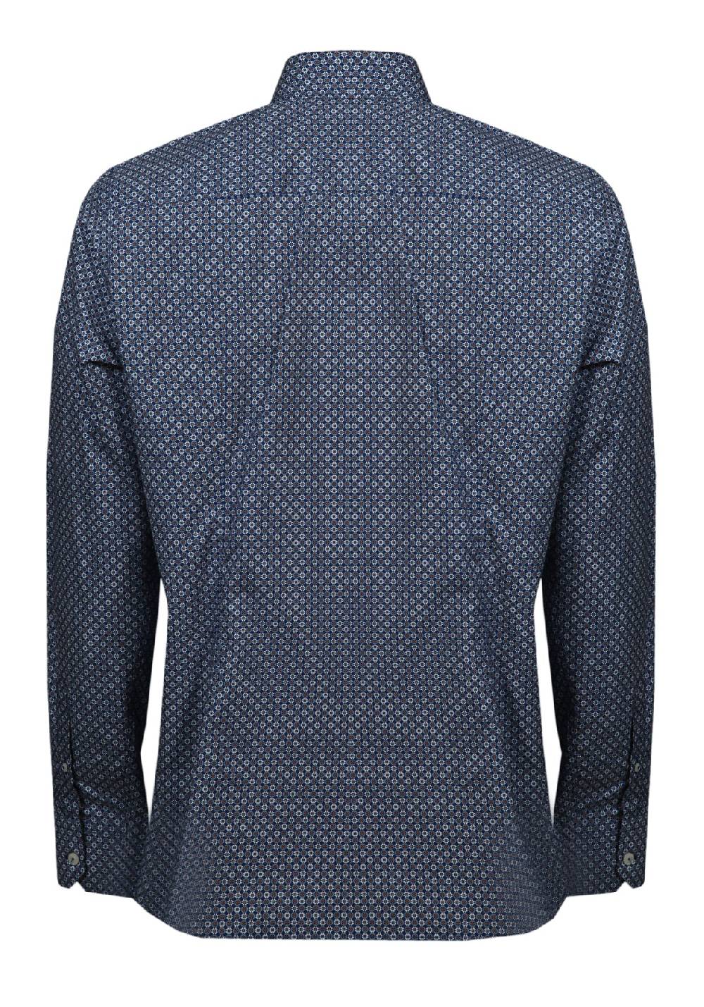Primo Emporio Camicia in Cotone Micro-Fantasia Italy