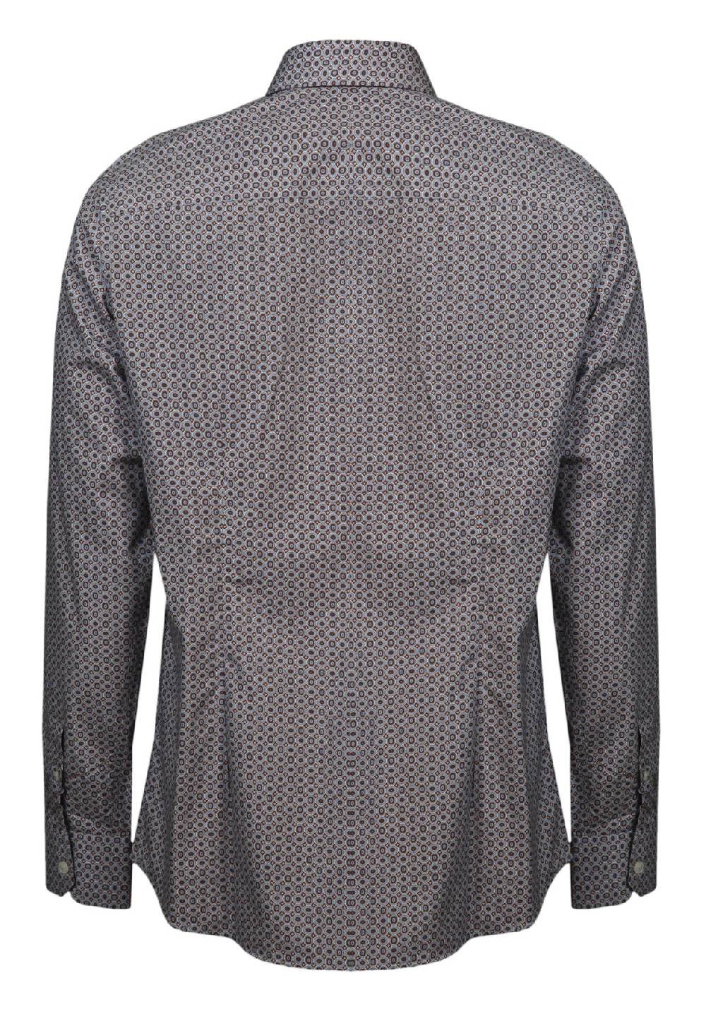 Primo Emporio Camicia in Cotone Micro-Fantasia Italia