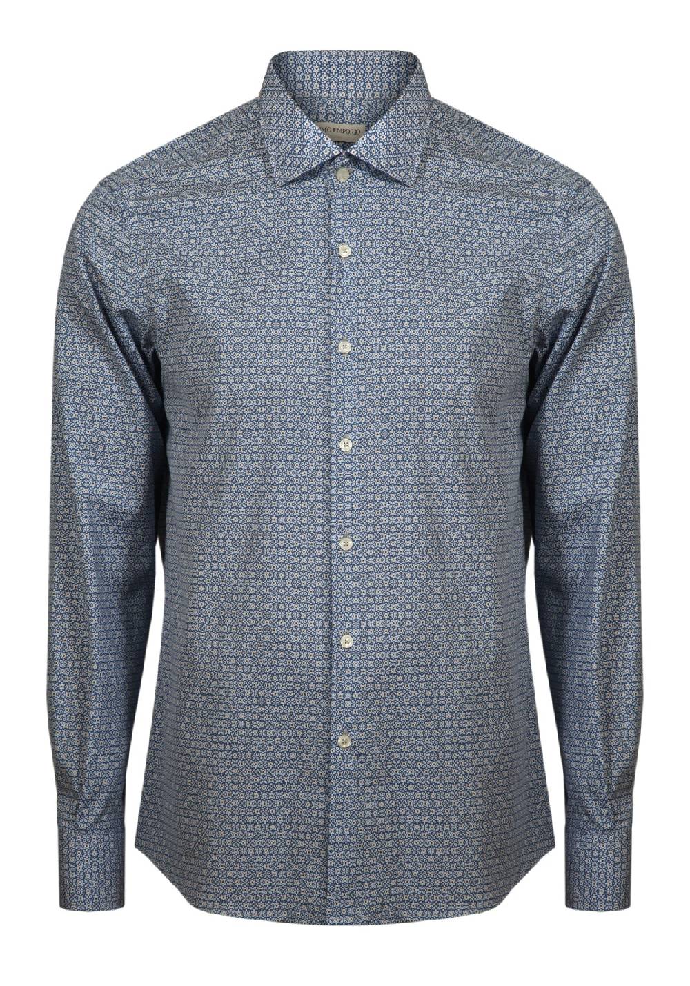 Primo Emporio Camicia in Cotone Micro-Fantasia 2025