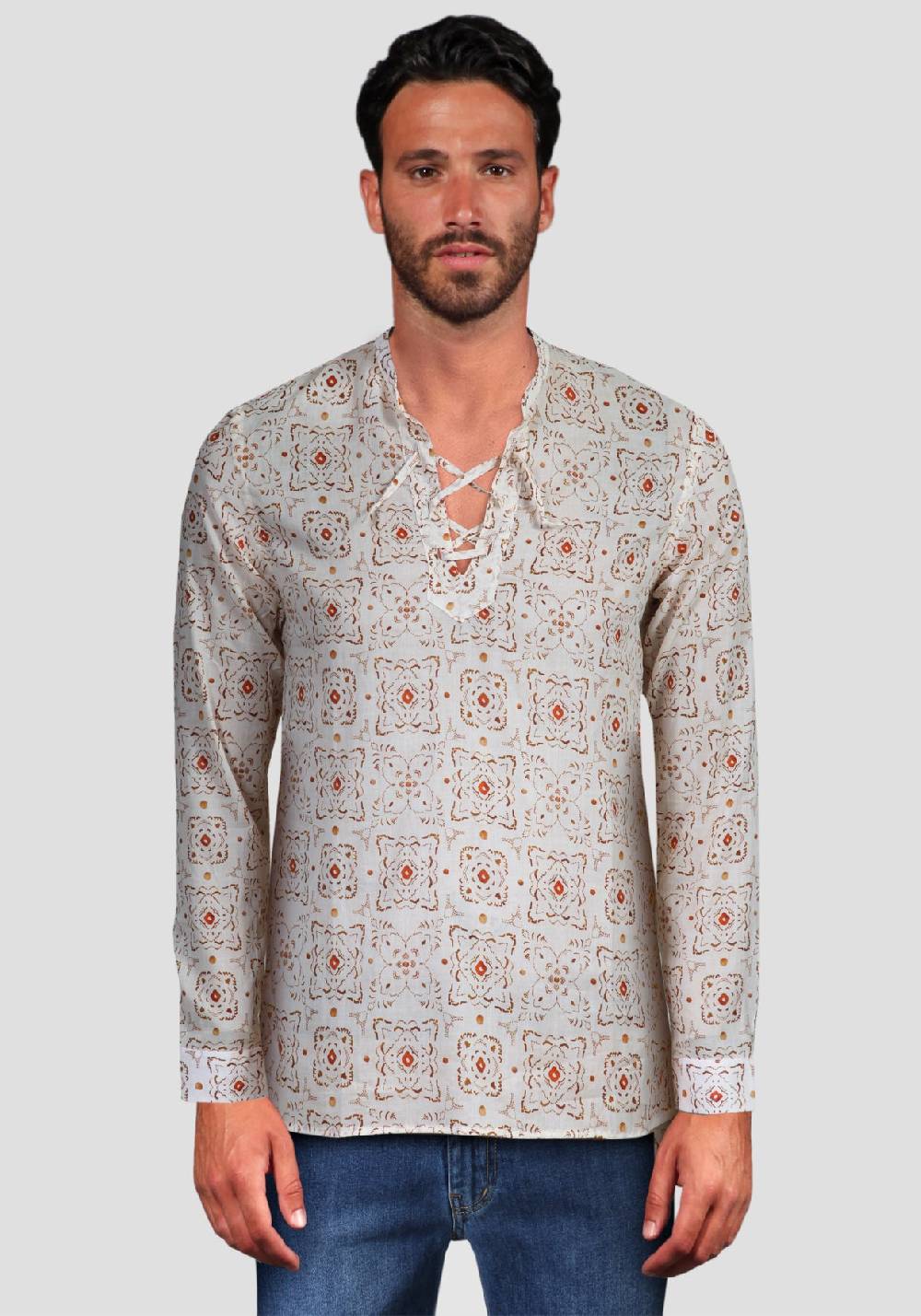 Primo Emporio Camicia in mussola di cotone Nuovo