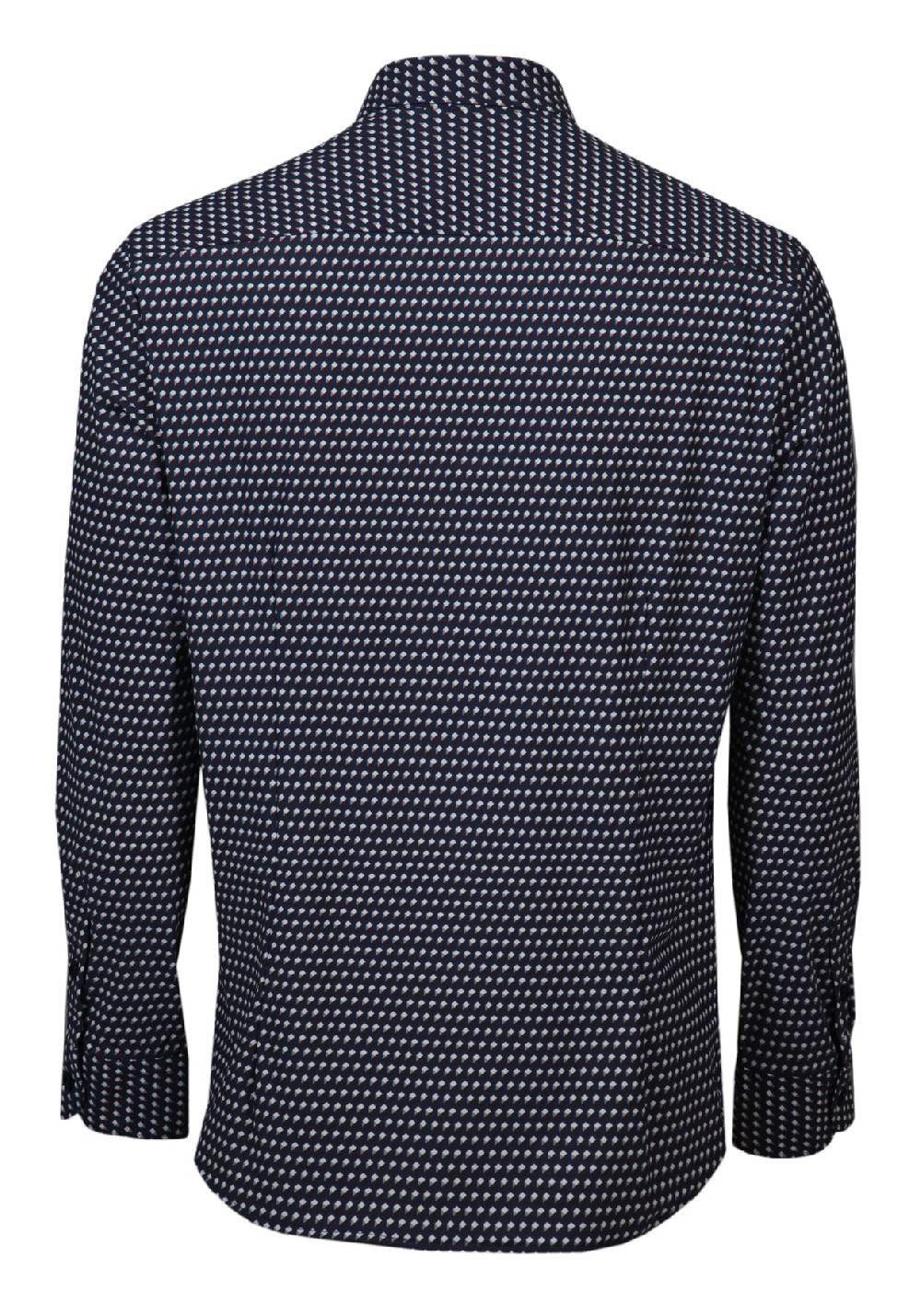 Primo Emporio Camicia in Poliammide Micro Fantasia Qualità