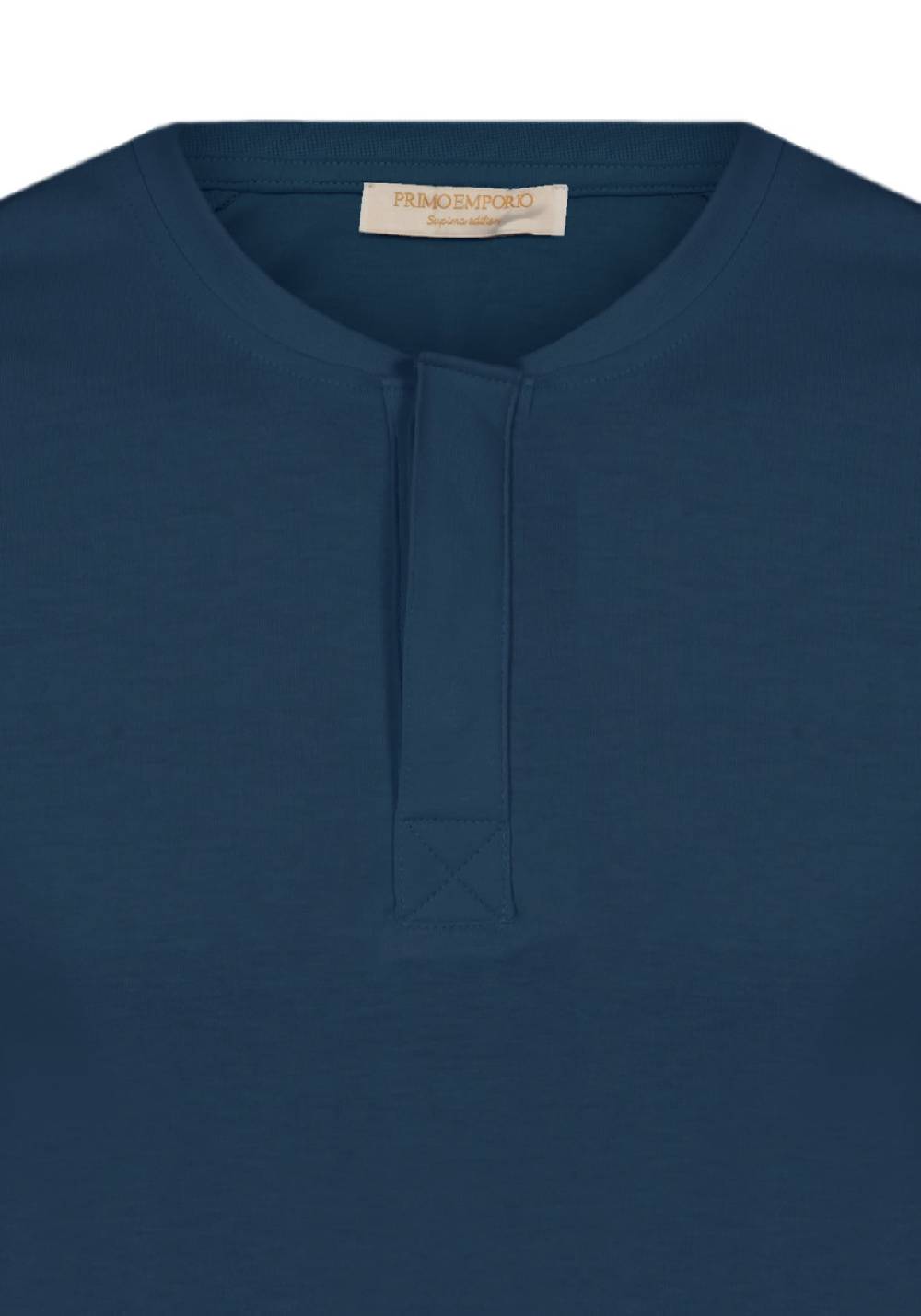 Primo Emporio T-shirt mezza manica con bottoni coperti Promozione