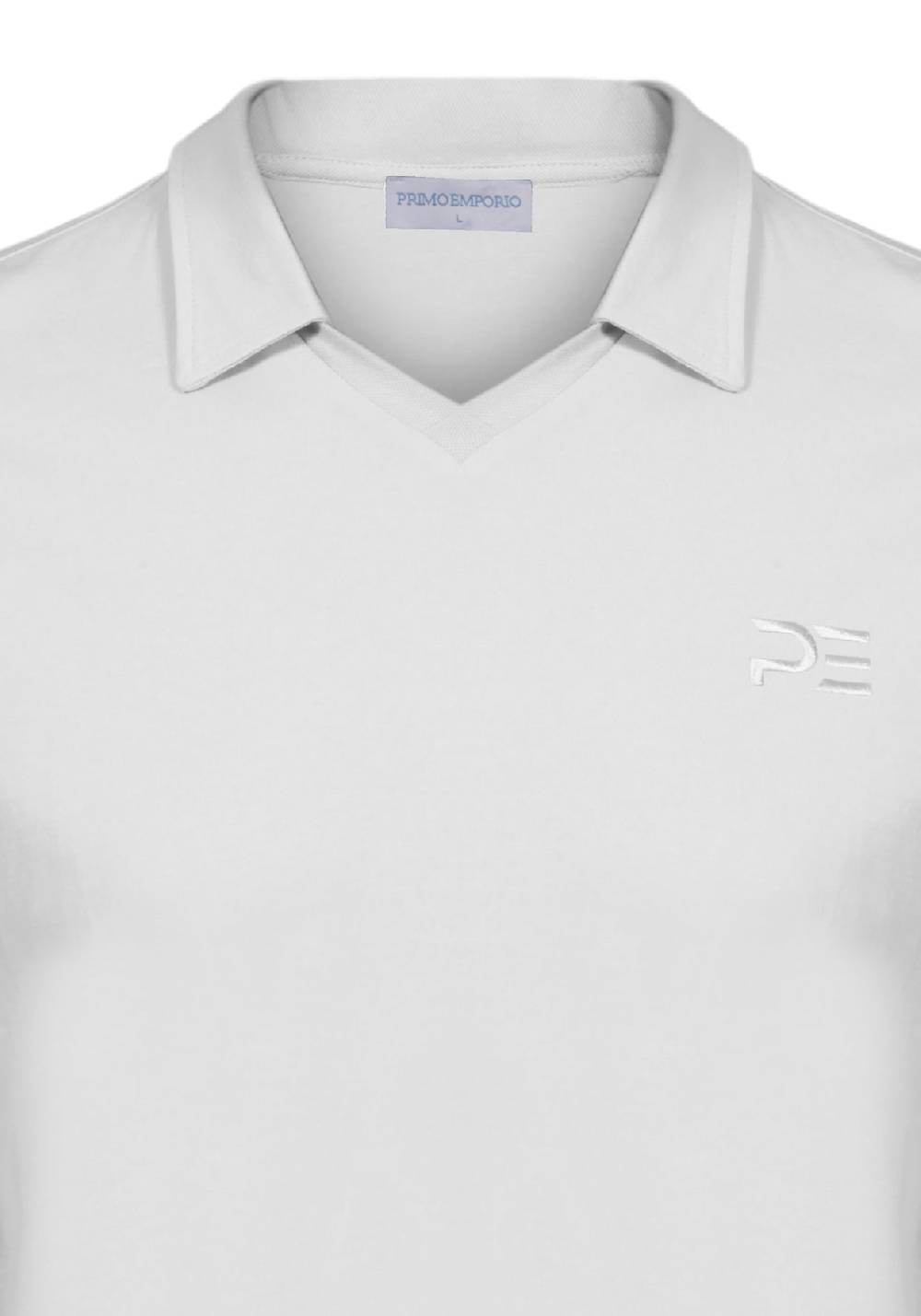 Primo Emporio Polo mezza manica con logo ricamato Pezzi Unici