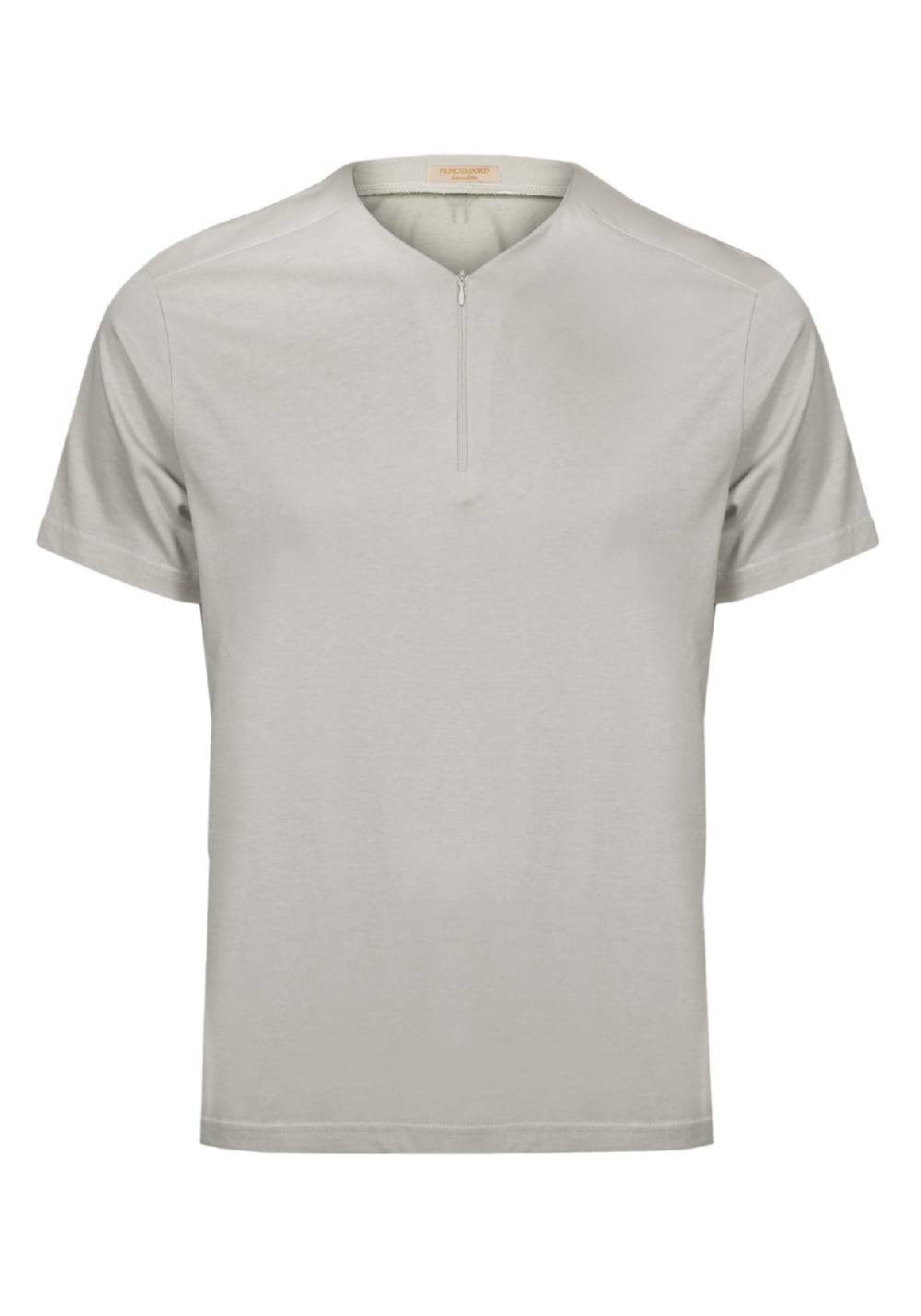 Primo Emporio T-shirt con zip mezza manica Consegna Veloce
