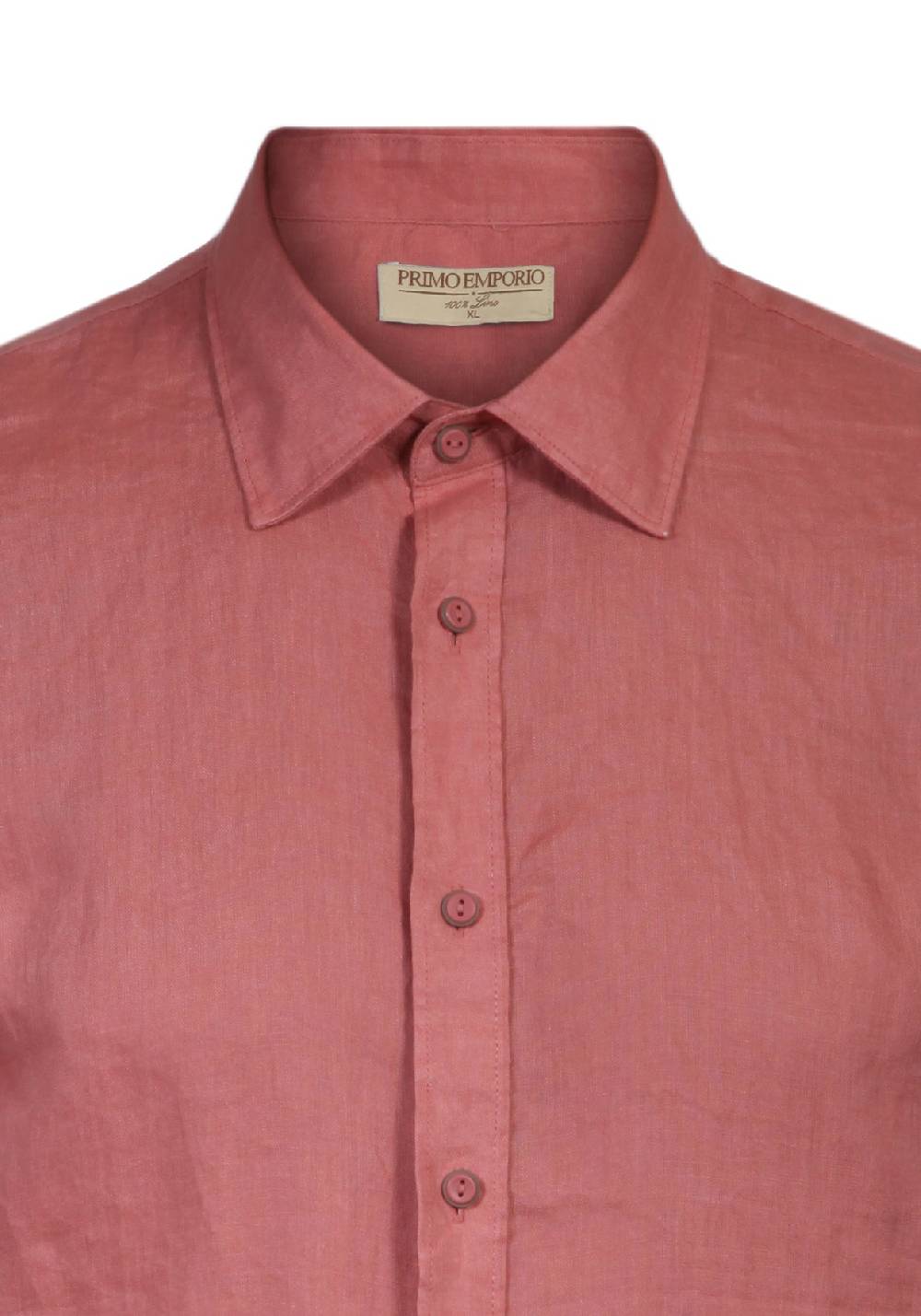 Primo Emporio Camicia Lino Mezza Manica - Mattone Convenienza