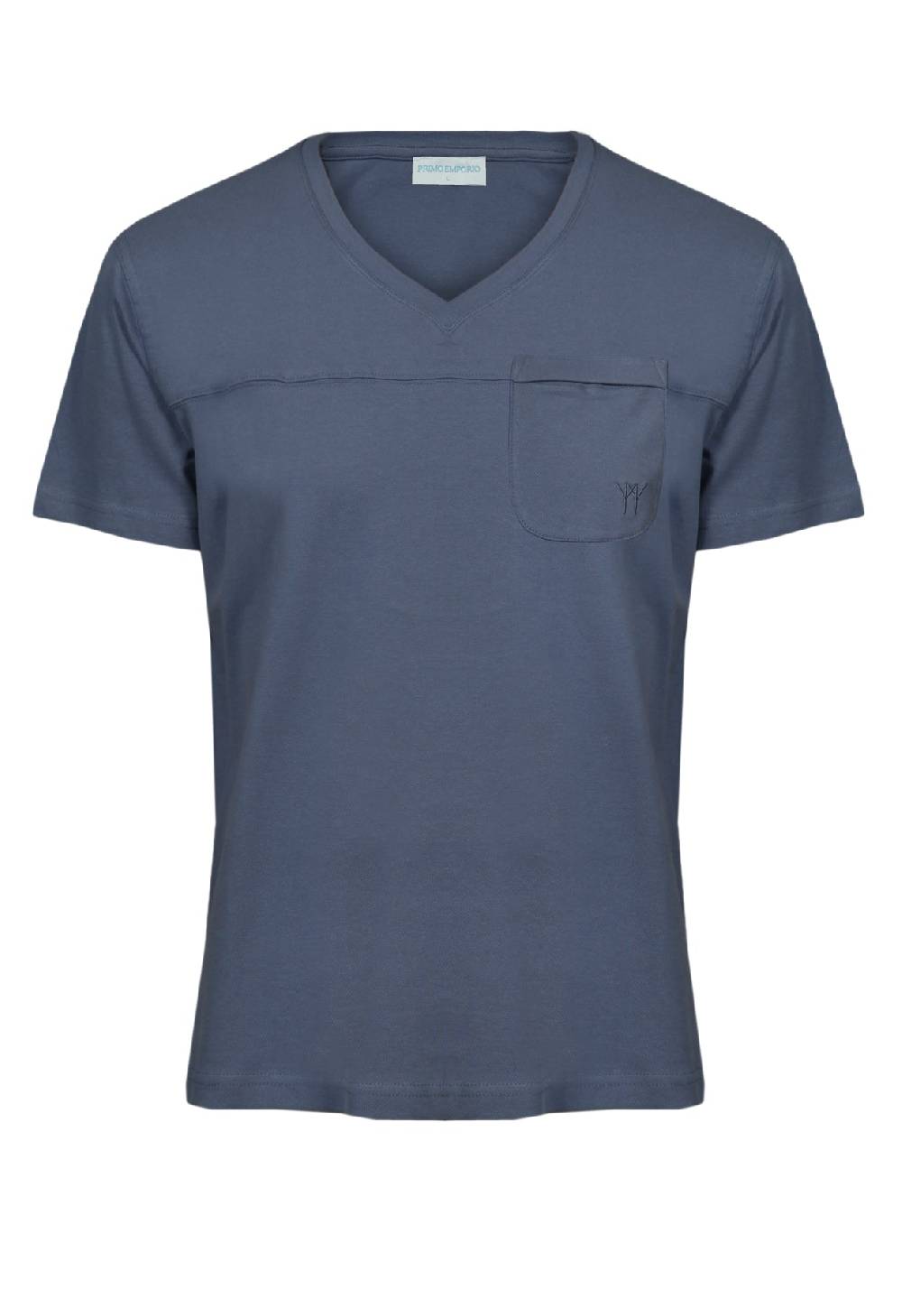 Primo Emporio T-shirt scollo a V con taschino I Più Venduti