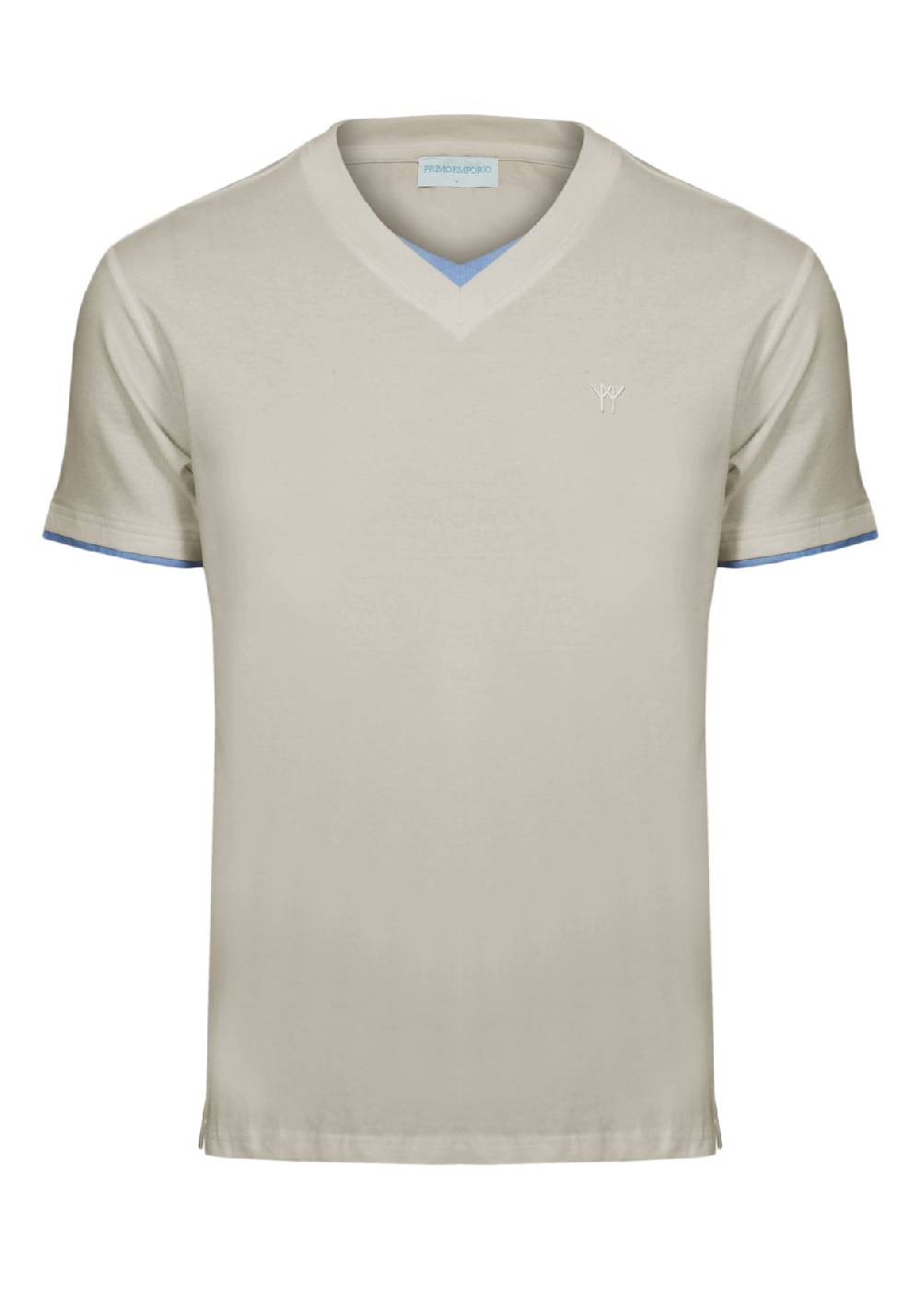 Primo Emporio T-shirt mezza manica con contrasto Vendite Flash