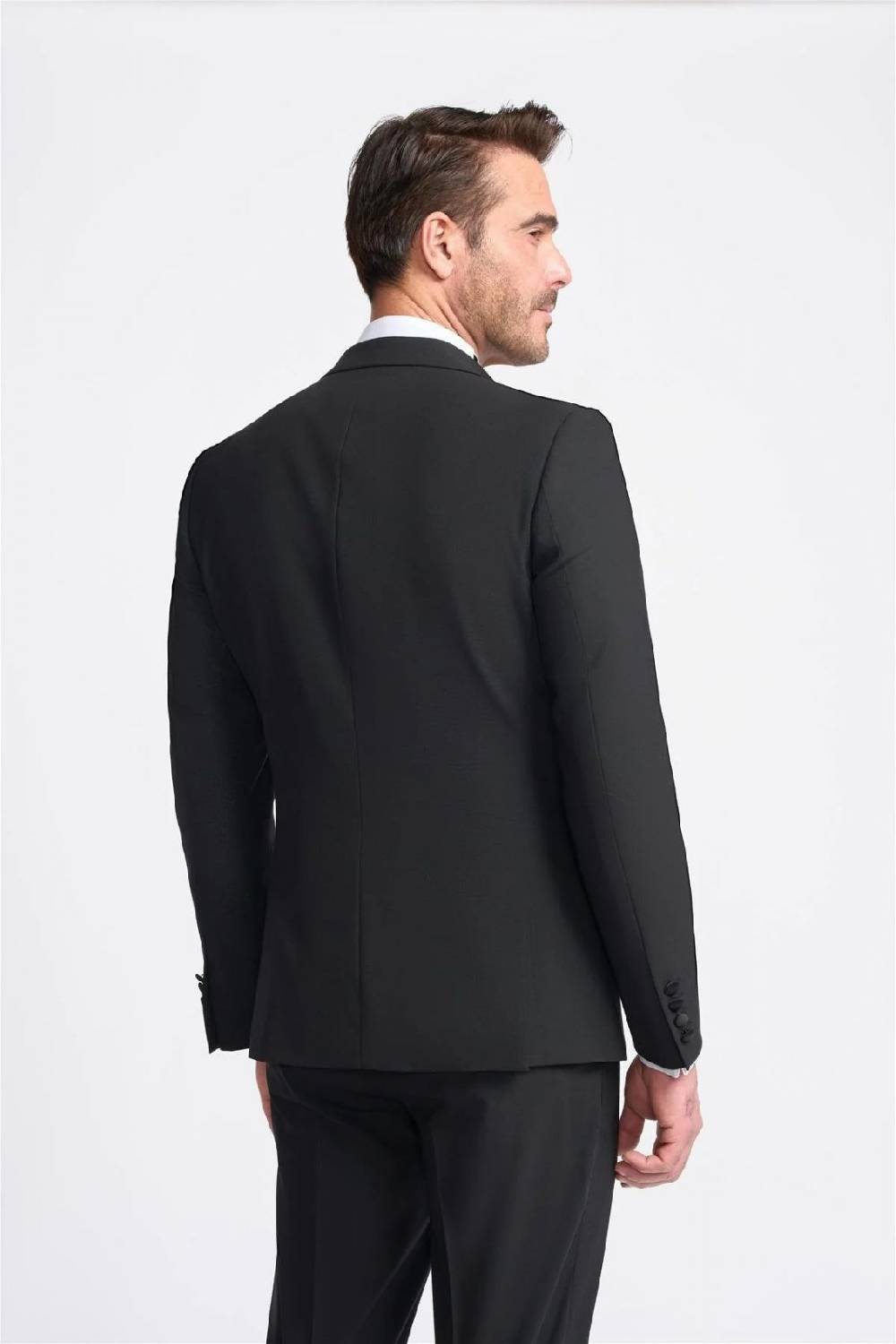 House of Cavani Smoking doppiopetto cavani slim fit lana stretch Nuova