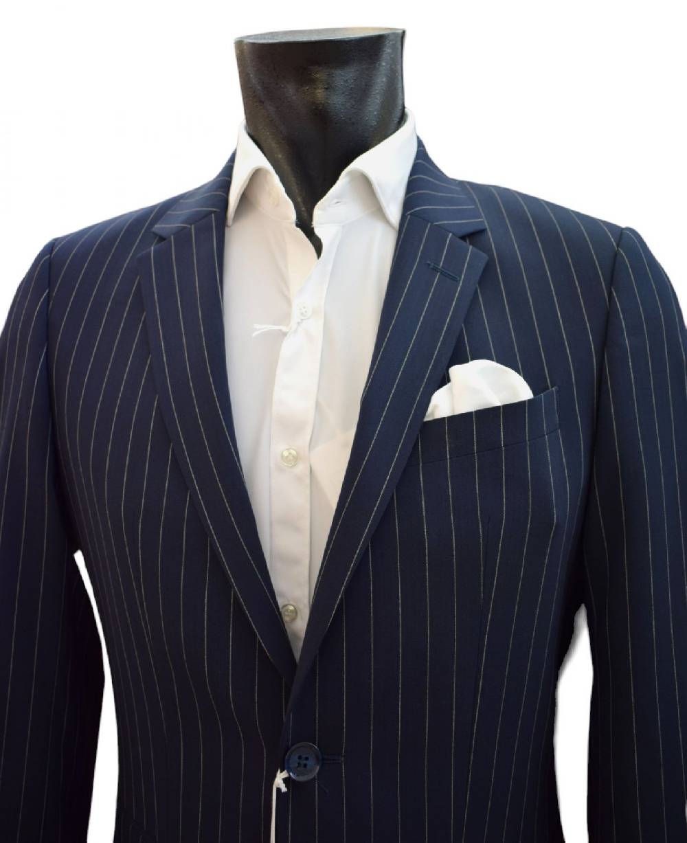 Digel Move Abito blu gessato digel in lana marzotto extra slim fit Novità
